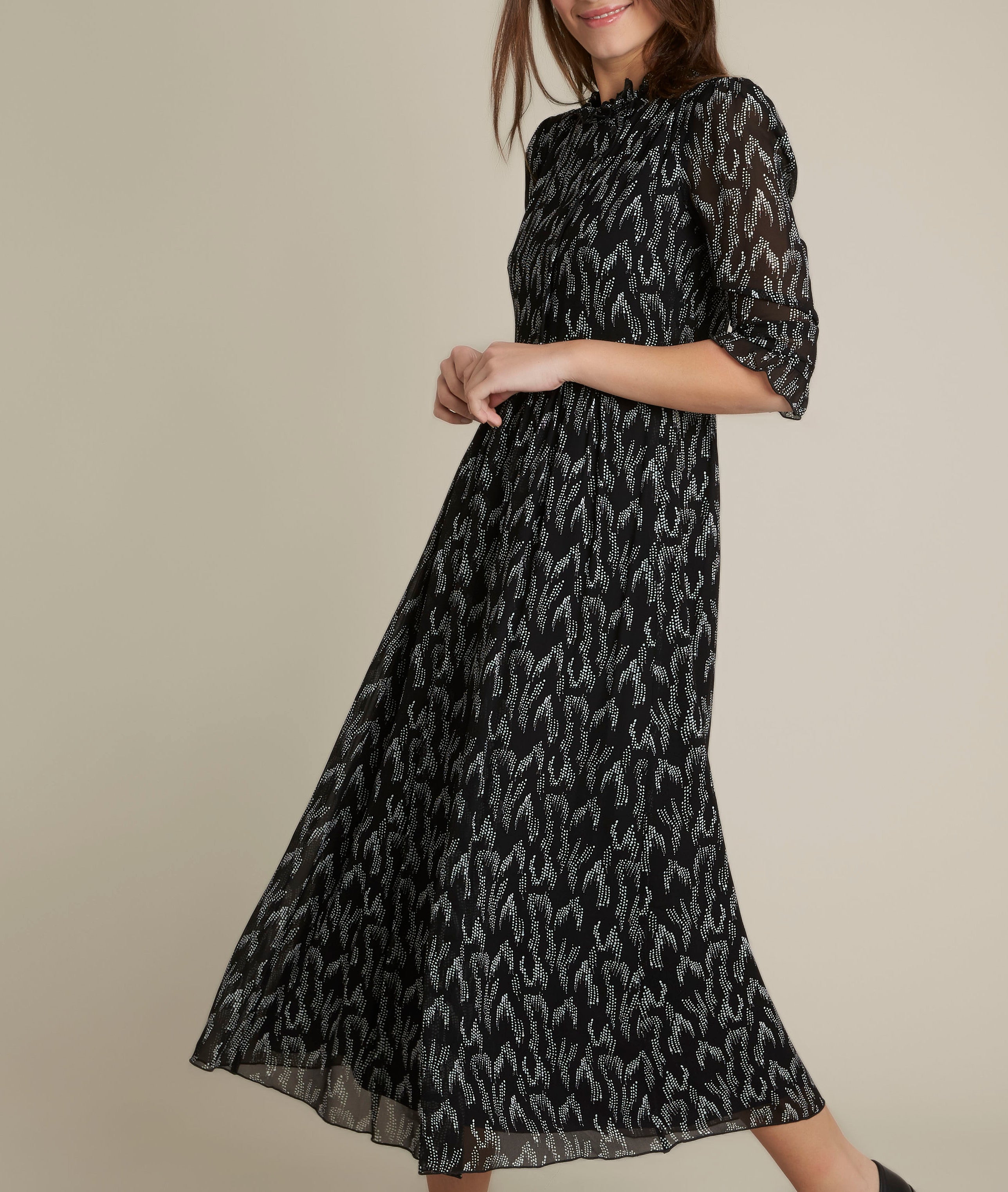 Robe imprimée Crystal Faume - seconde main