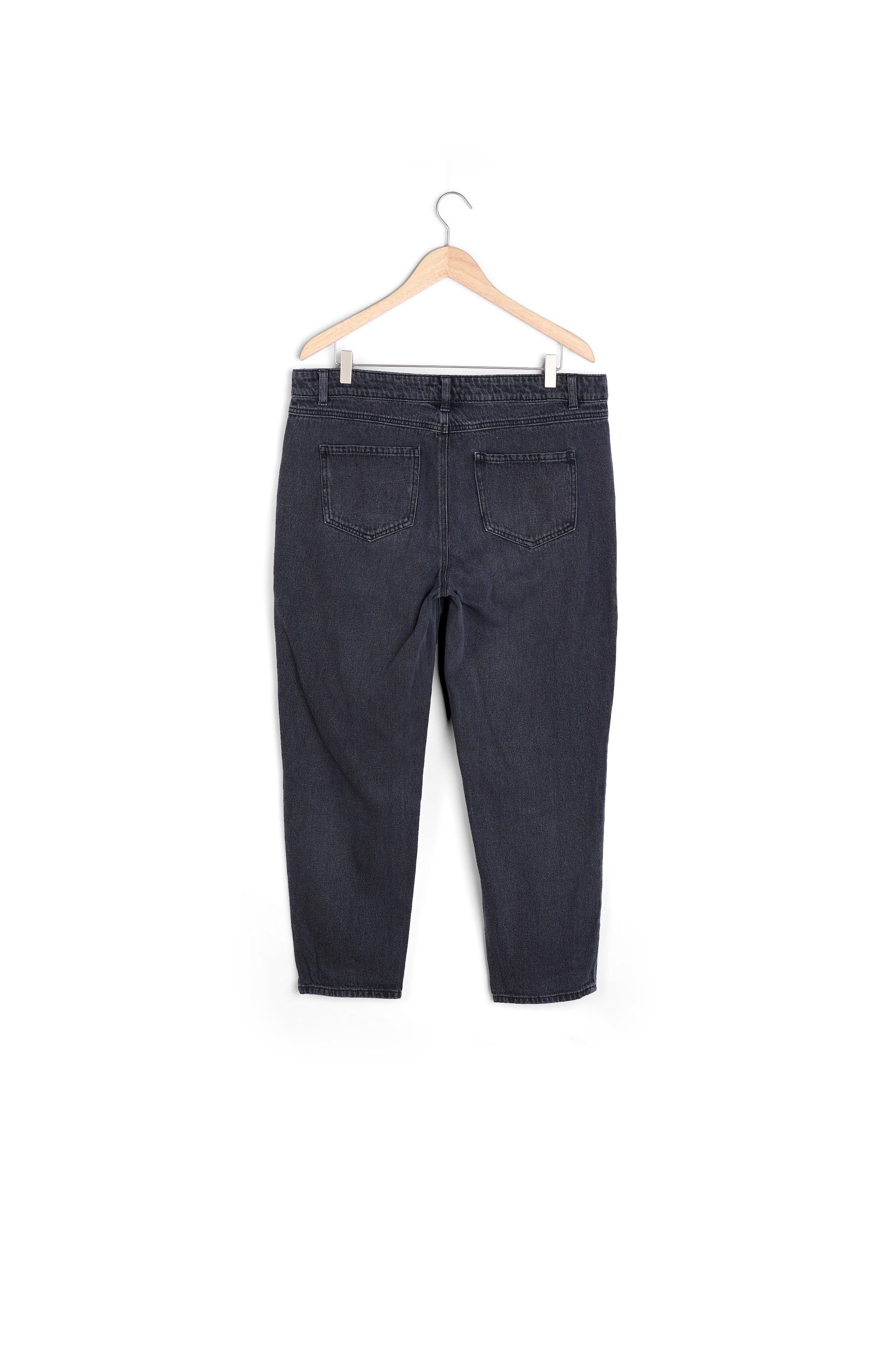 Jean chino noir en coton PATTY Faume - seconde main