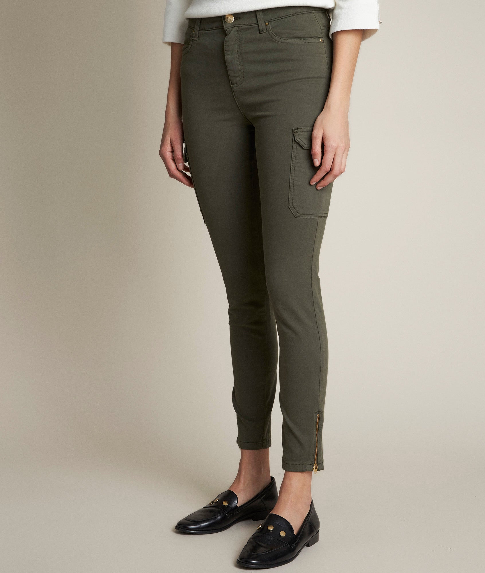 Pantalon kaki battle Ines Faume - seconde main