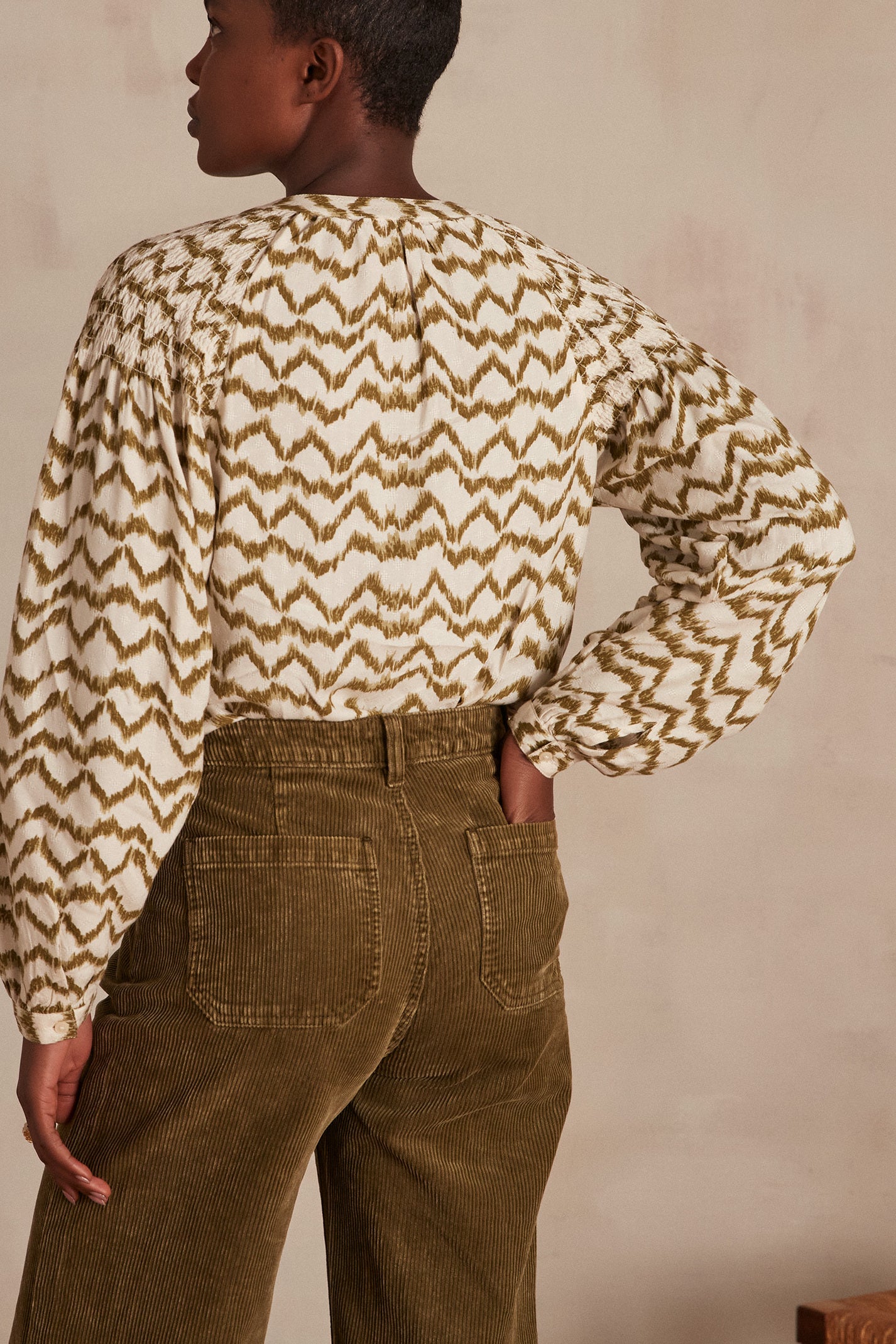 Blouse Casey Faume - seconde main