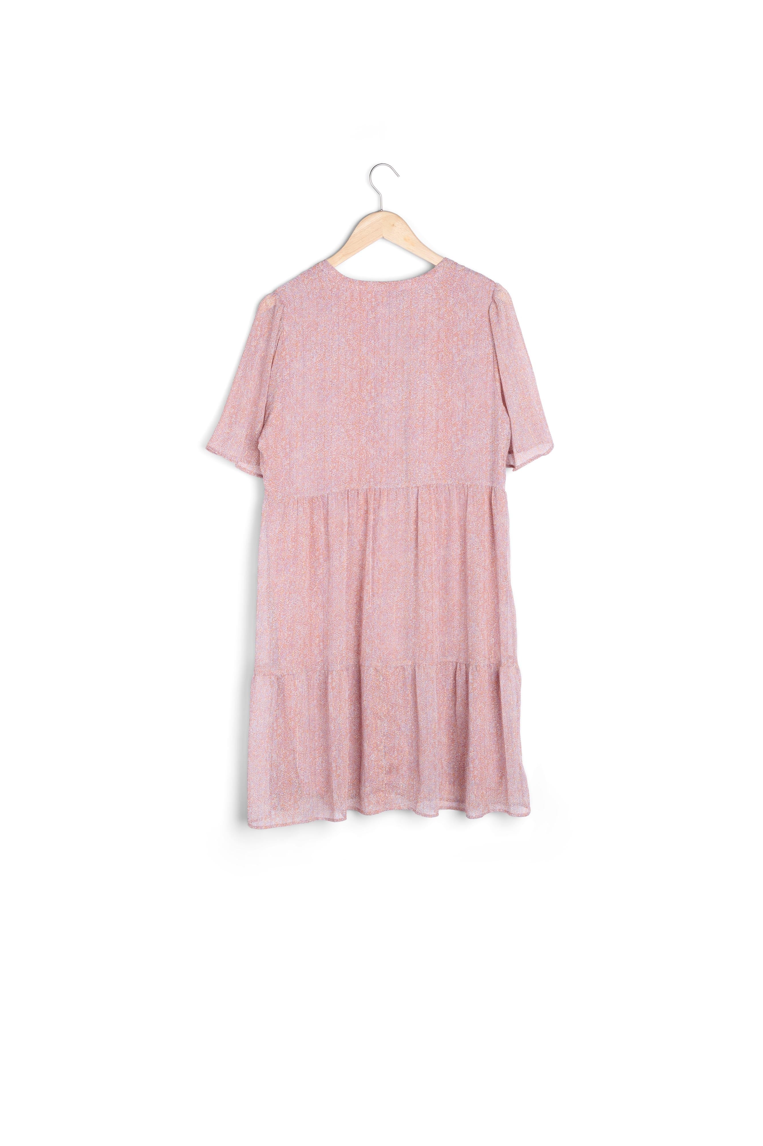 Robe imprimée lurex Laure Faume - seconde main