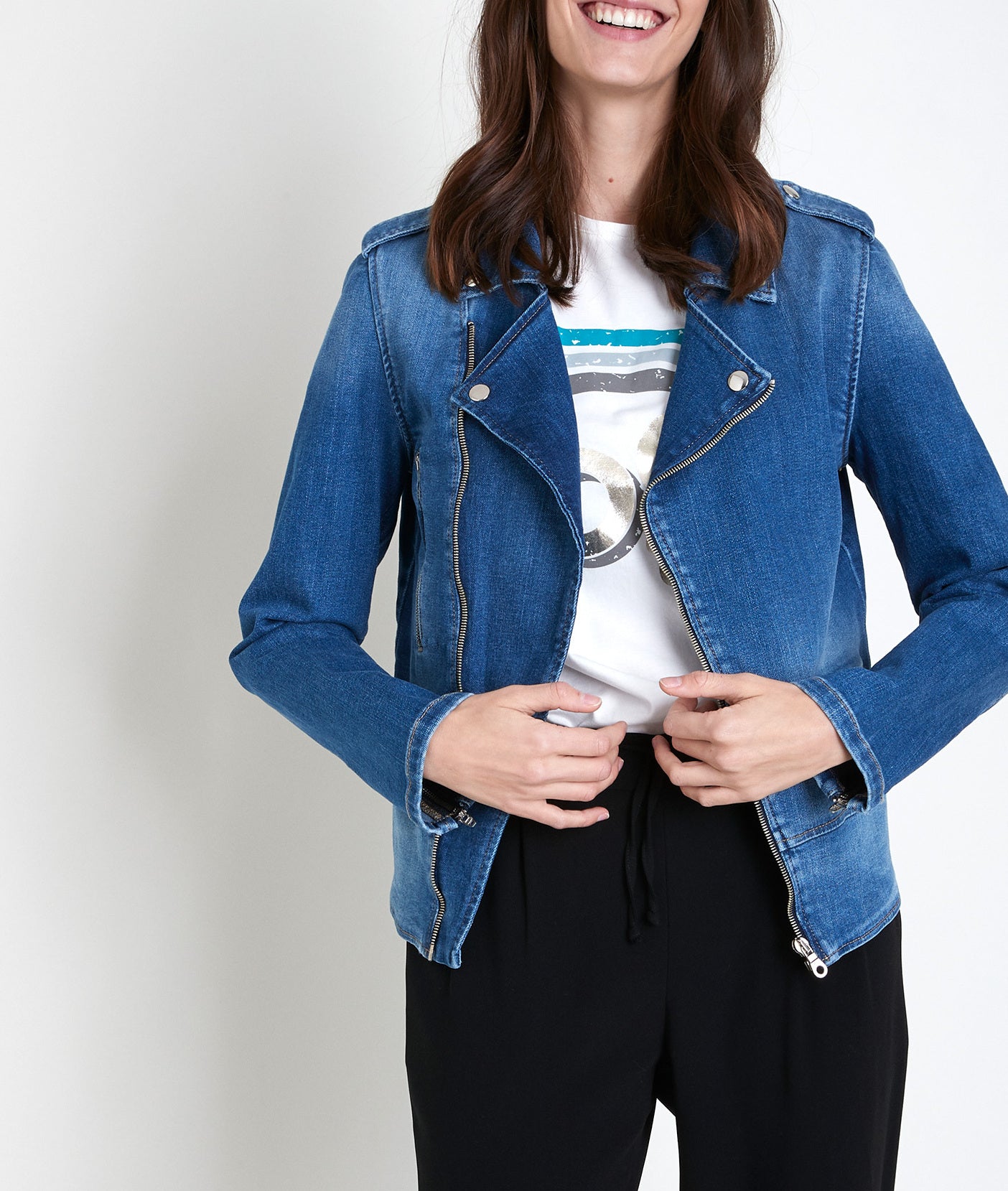 Perfecto en coton biologique Tommy Faume - seconde main