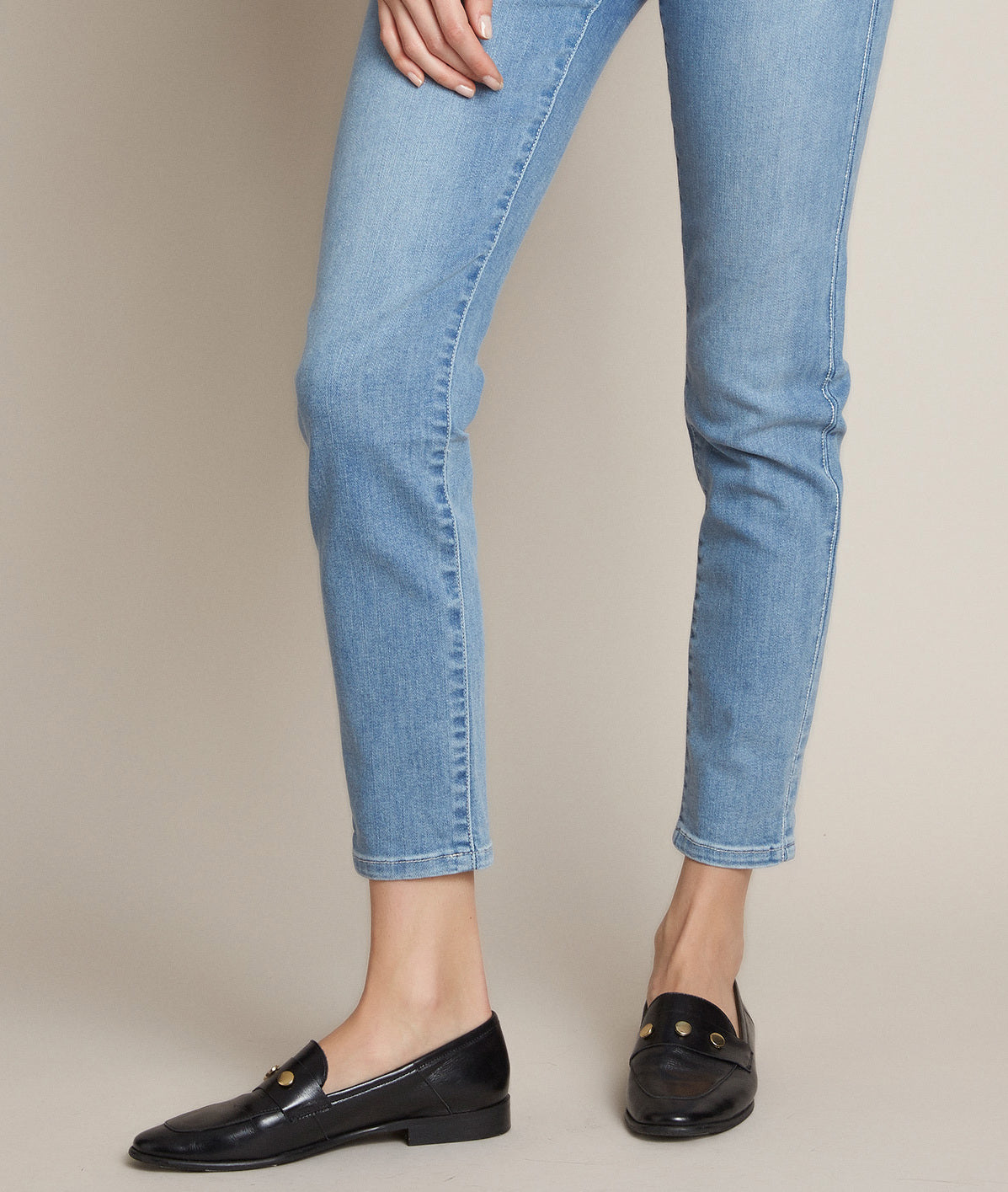 Jean slim lurex stone Amanda Faume - seconde main