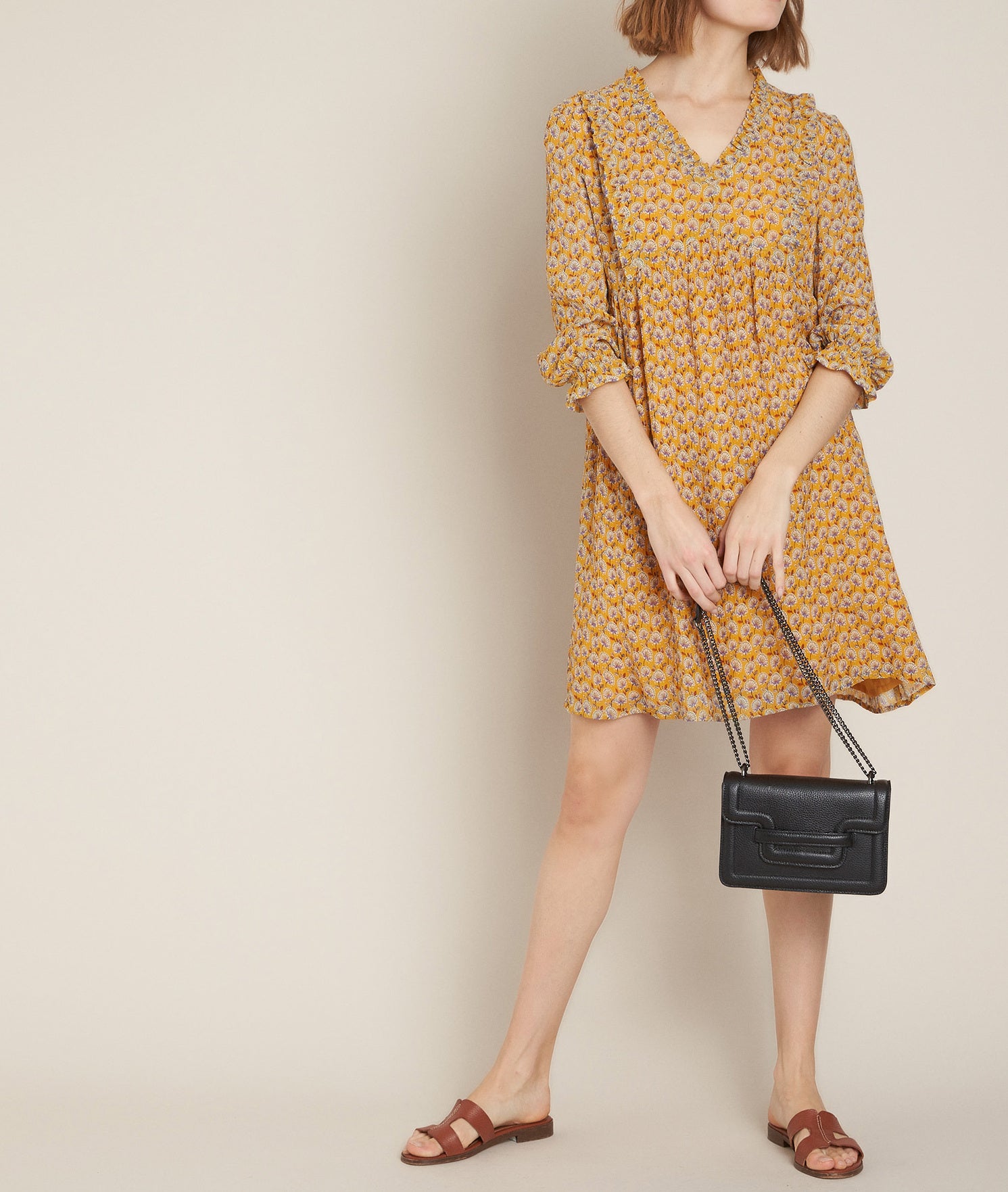 Robe imprimée Colombe bis Faume - seconde main