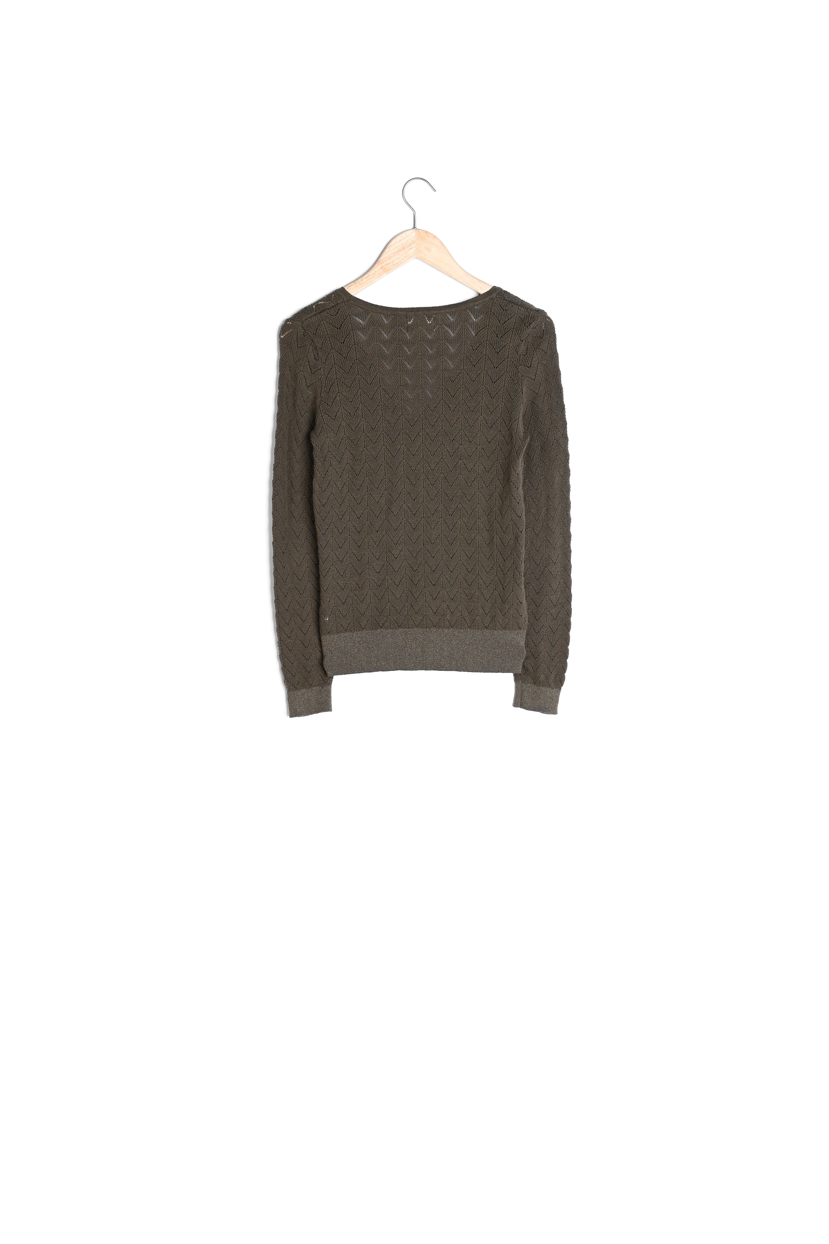 Gilet ajouré kaki Dalmatien Faume - seconde main