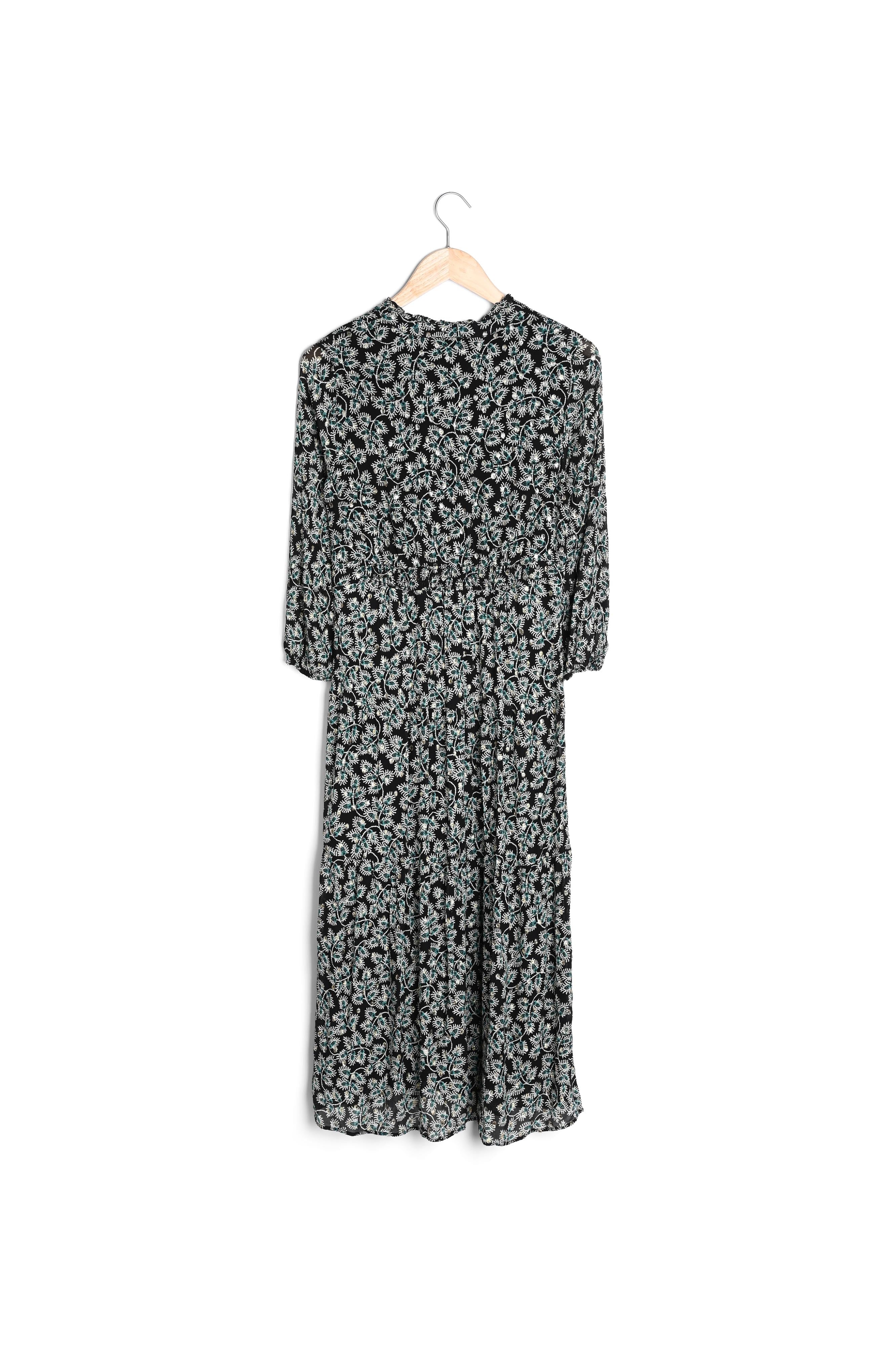 Robe longue cyprès imprimée Carola Faume - seconde main