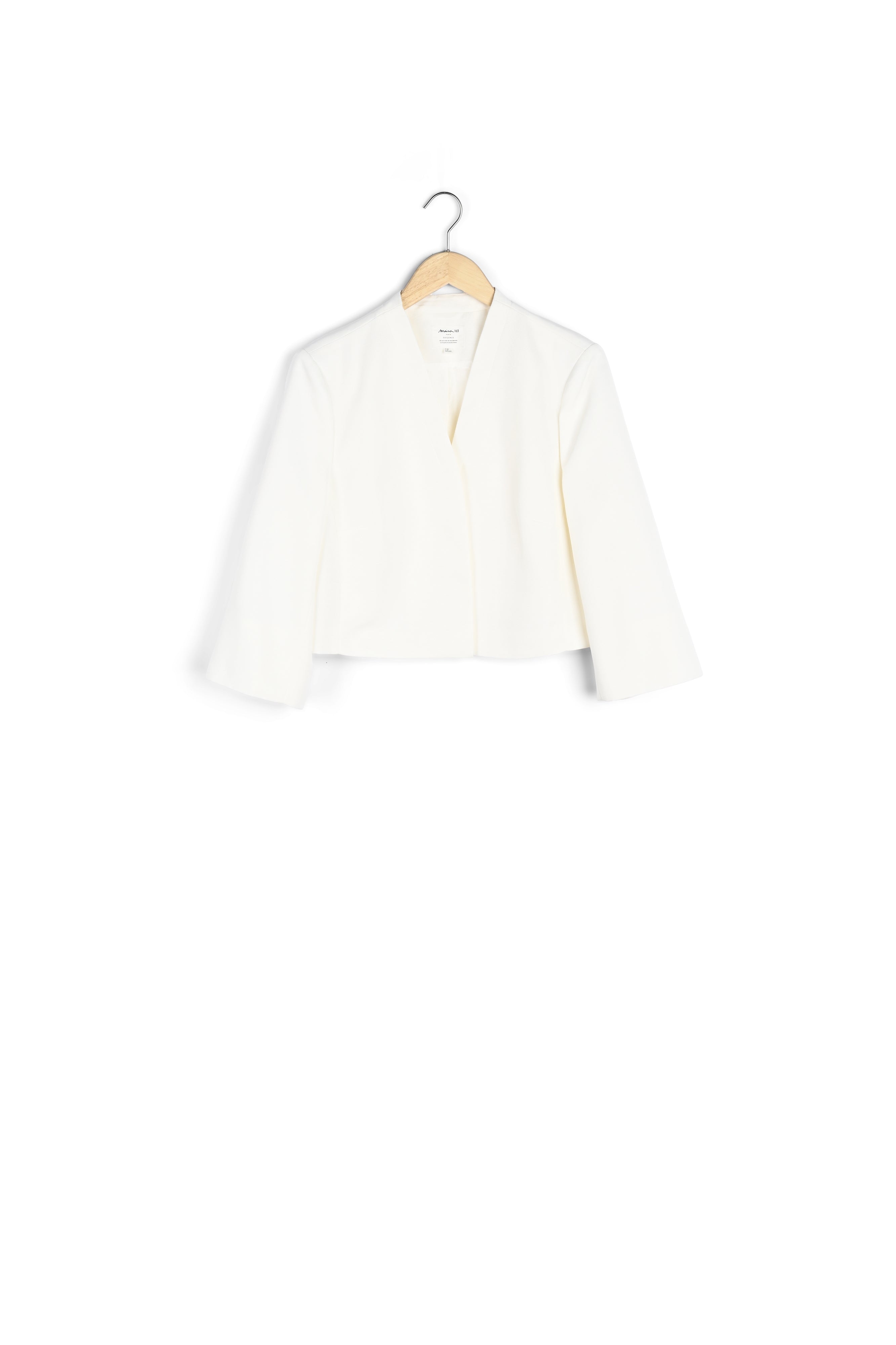 Boléro écru en ottoman Coralie Faume - seconde main