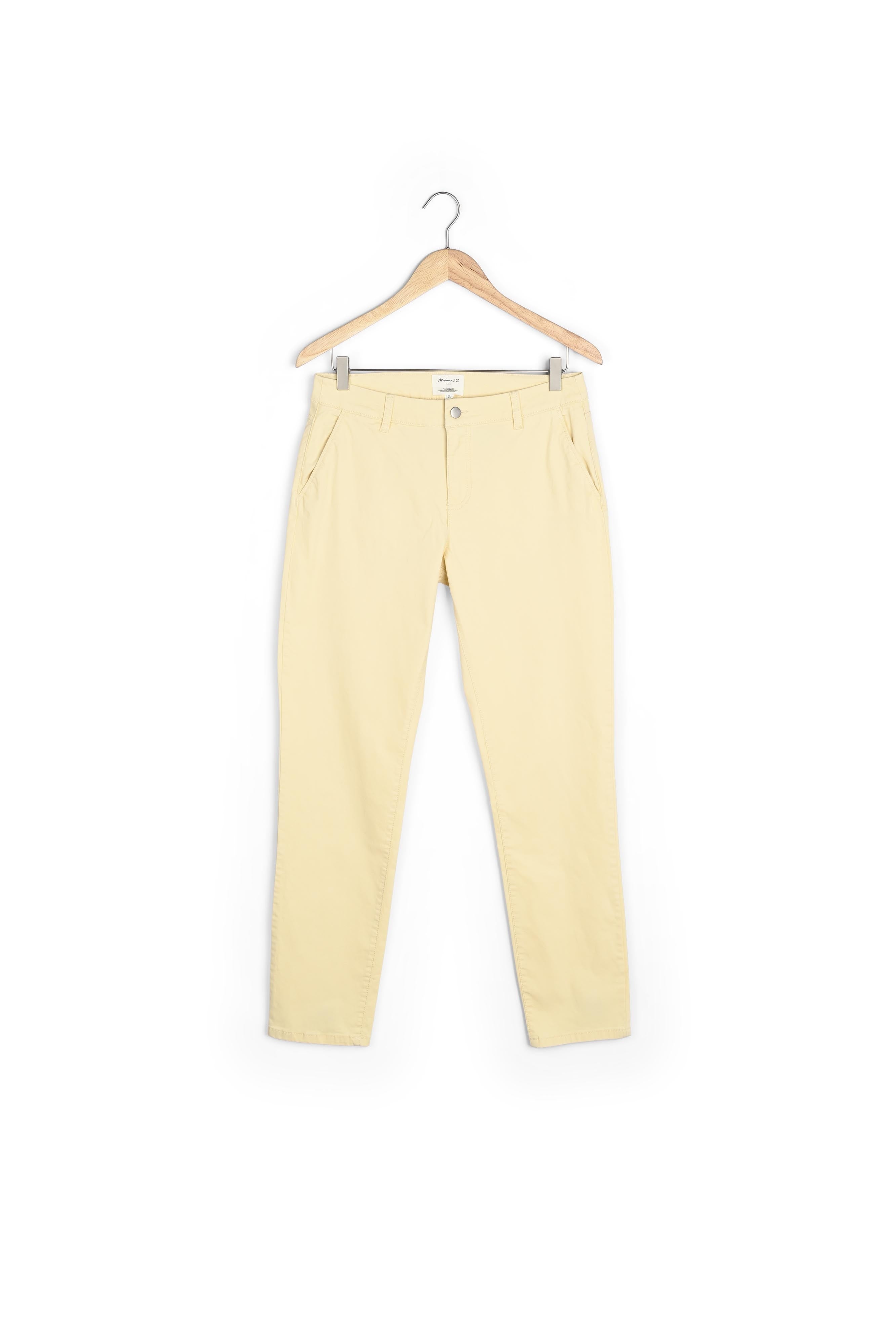 Pantalon droit en coton paille Francis Faume - seconde main
