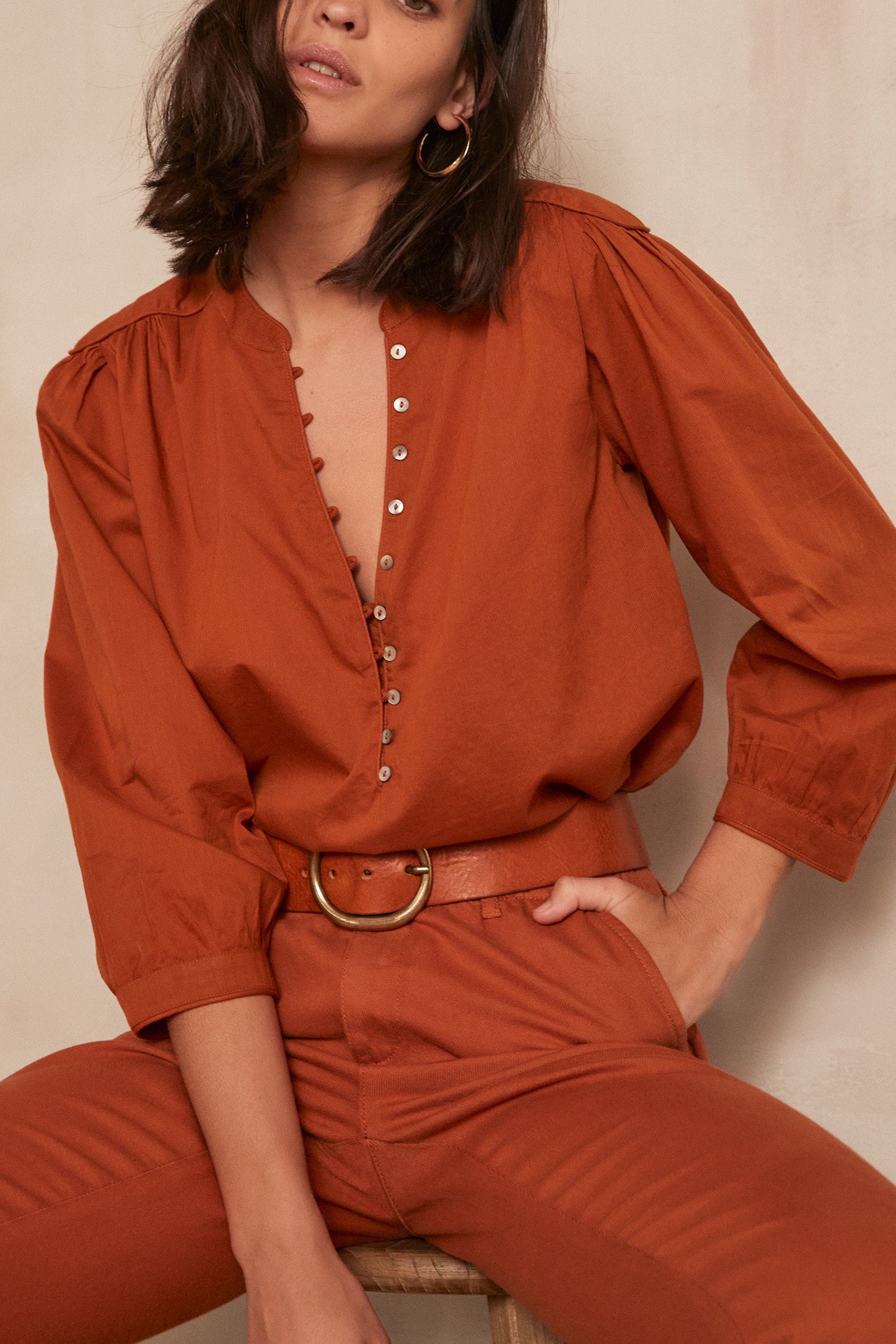 Blouse Marina Faume - seconde main