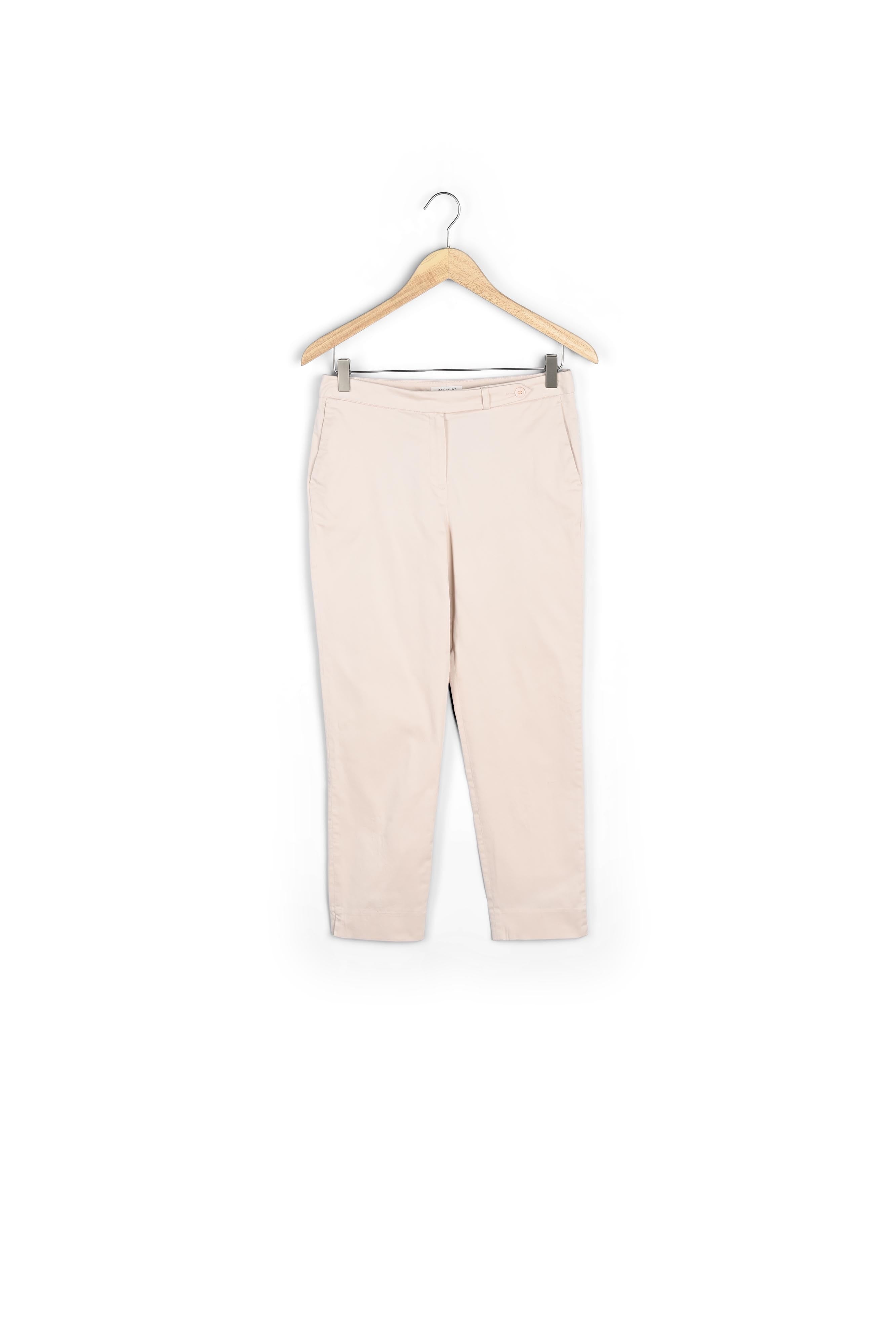 Pantalon cigarette nude Rubis Faume - seconde main