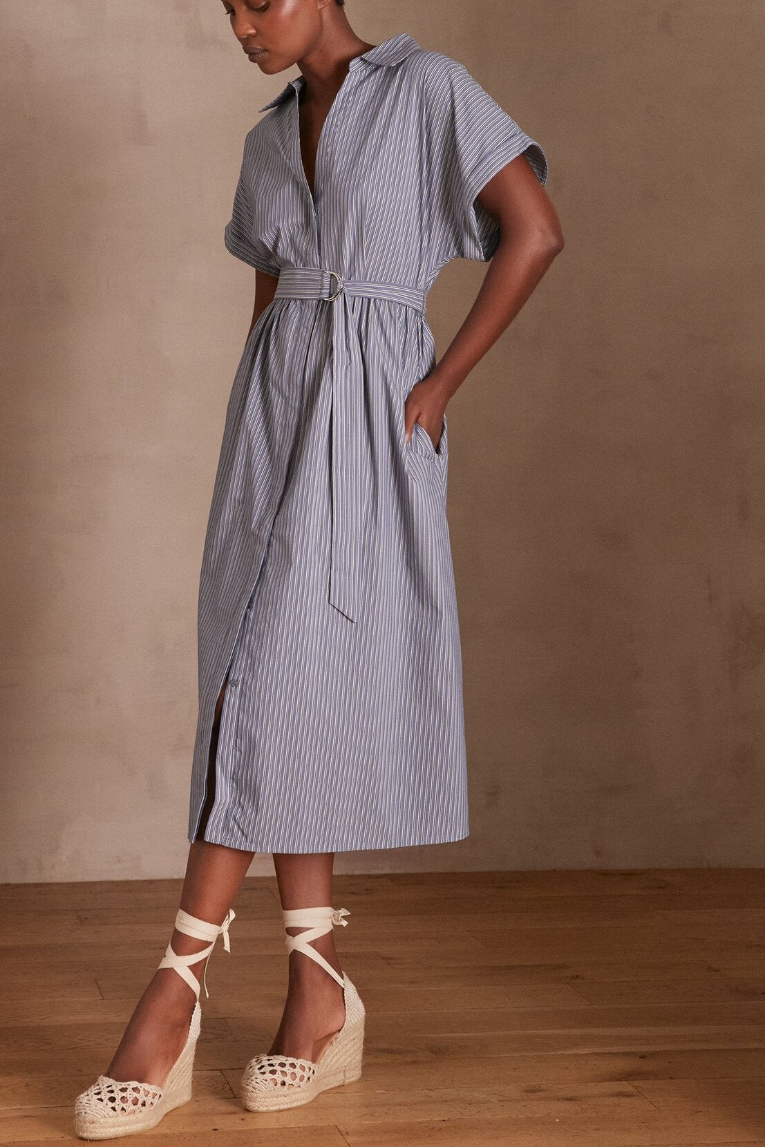 Robe-chemise MARINA Faume - seconde main