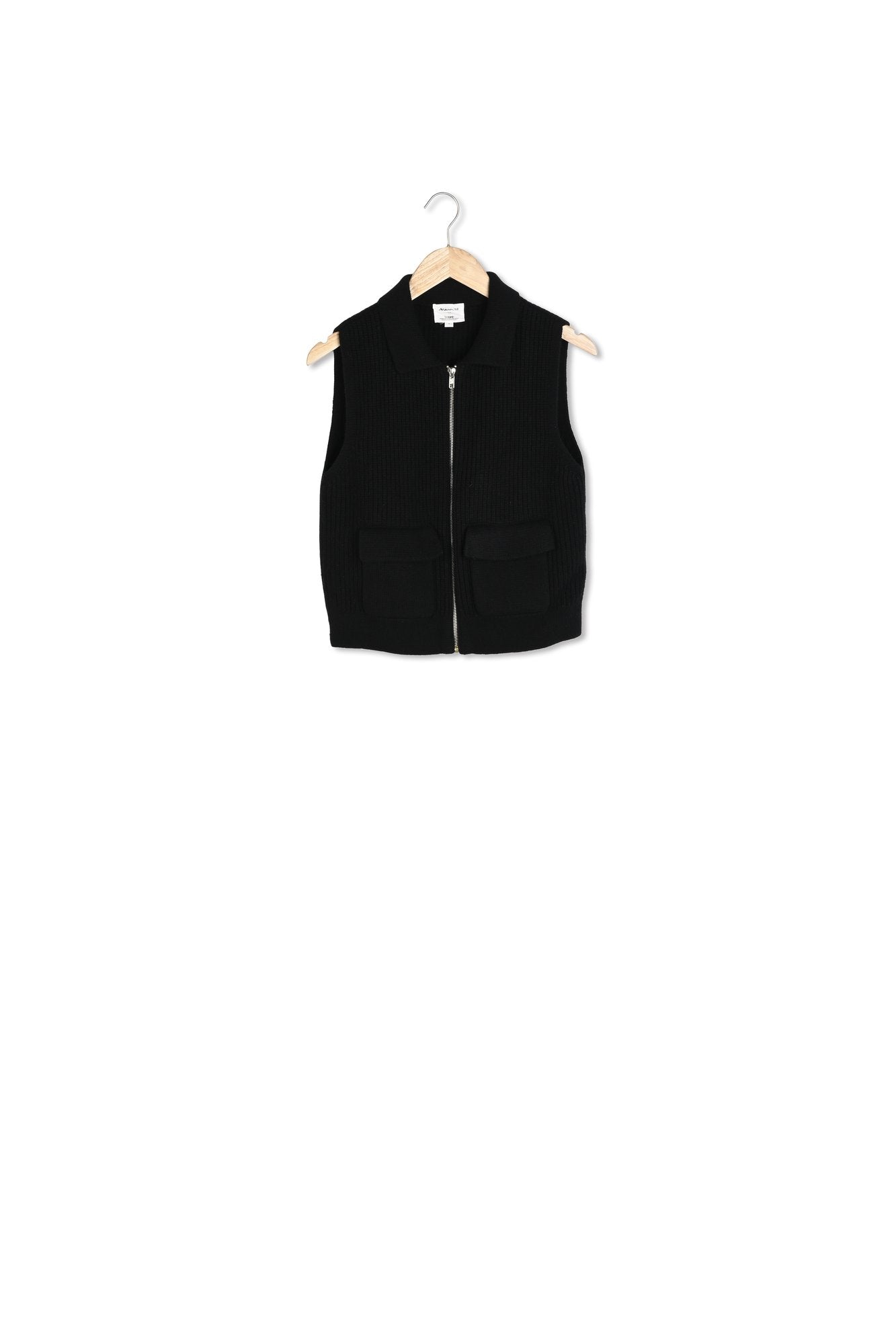 Gilet sans manches en laine SIMON Faume - seconde main