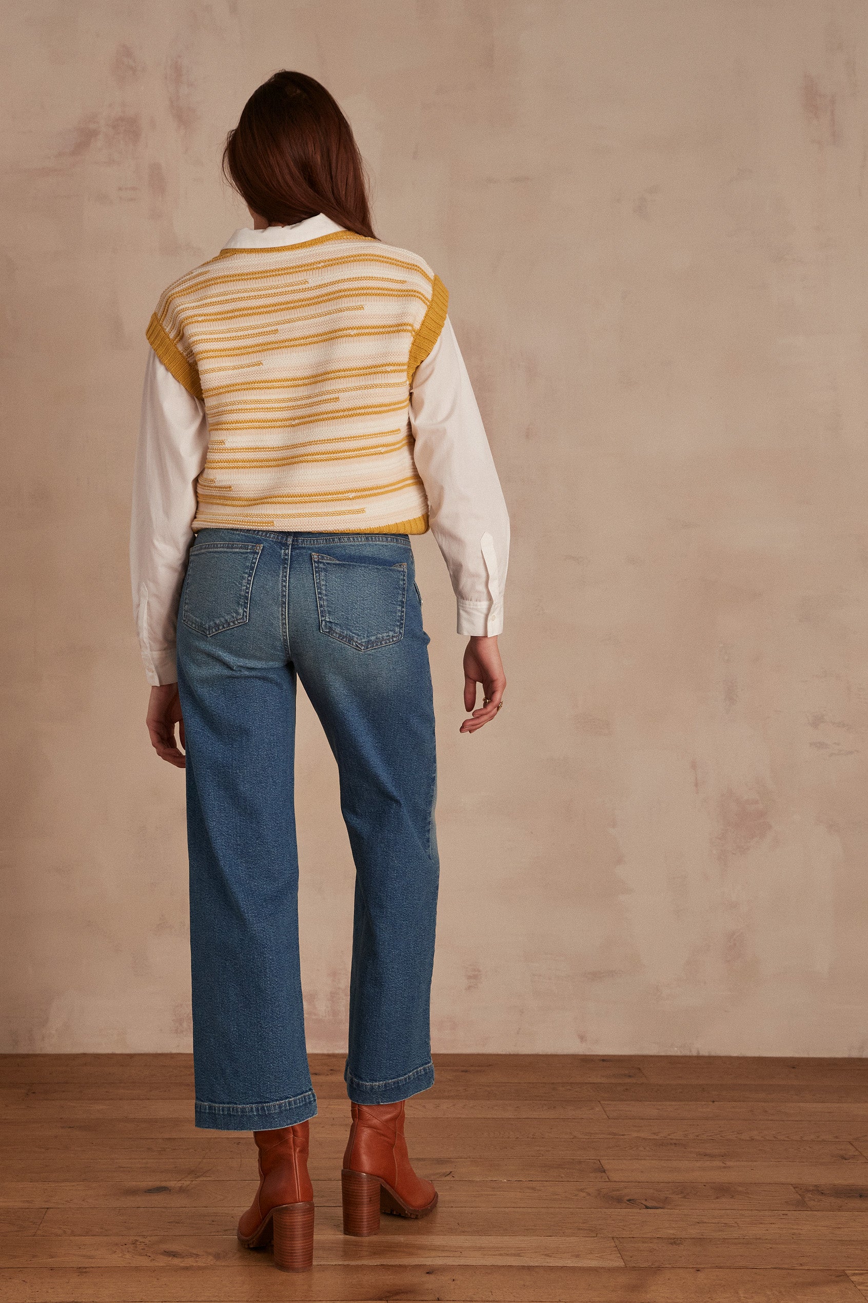 Jean large MOSS Faume - seconde main