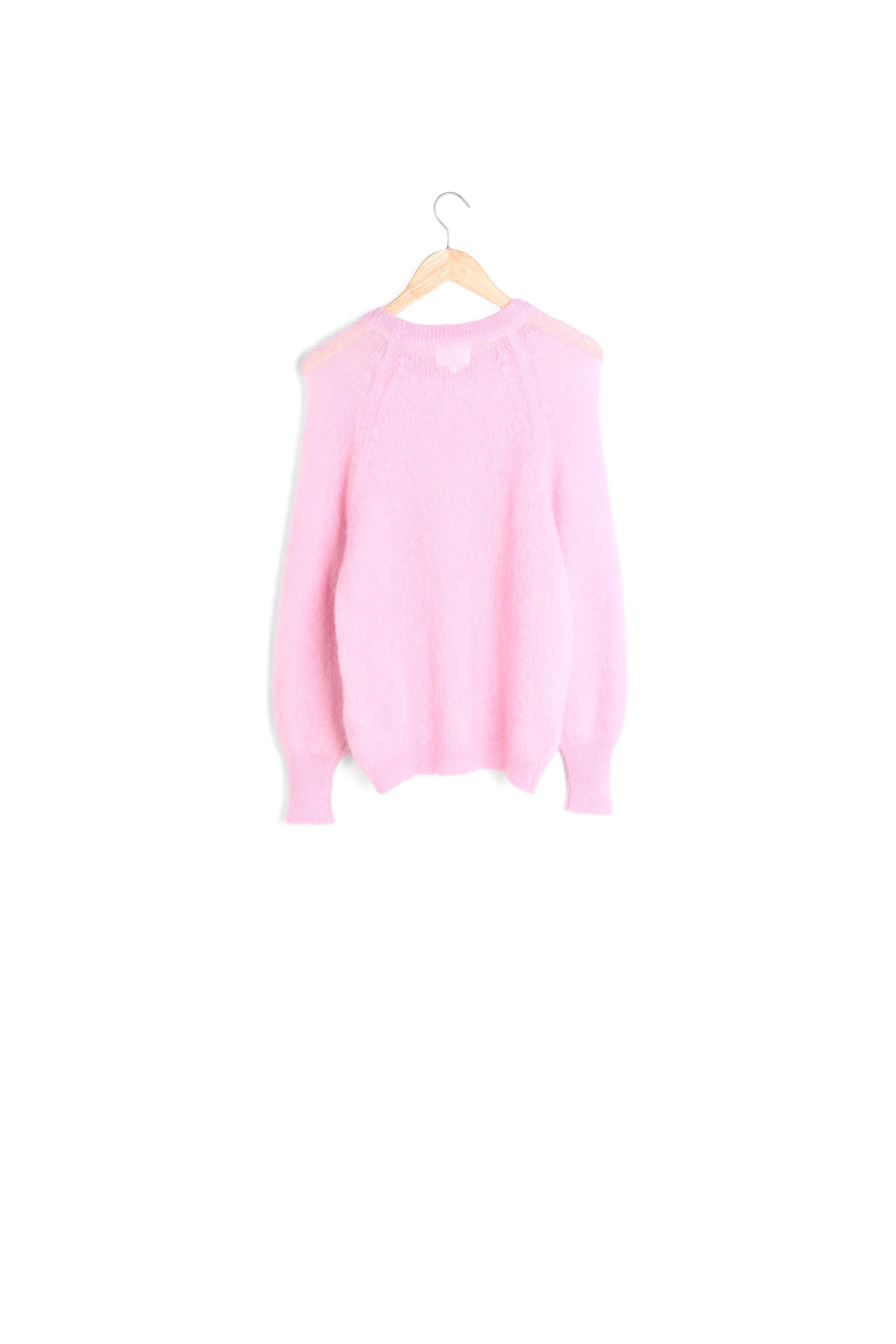 Pull oversize en mohair primerose Bakari Faume - seconde main