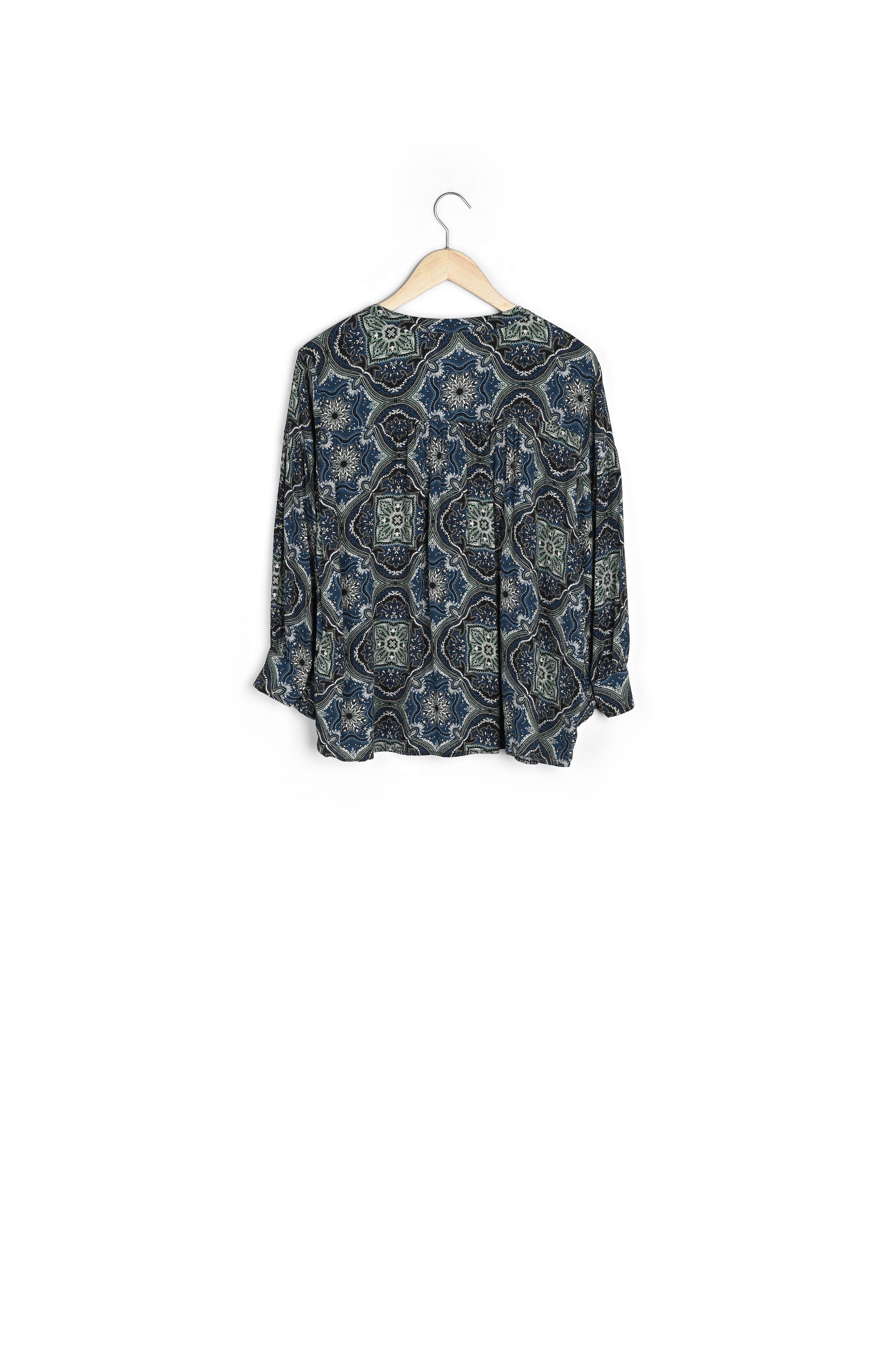 Blouse imprimé cachemire Marlene Faume - seconde main