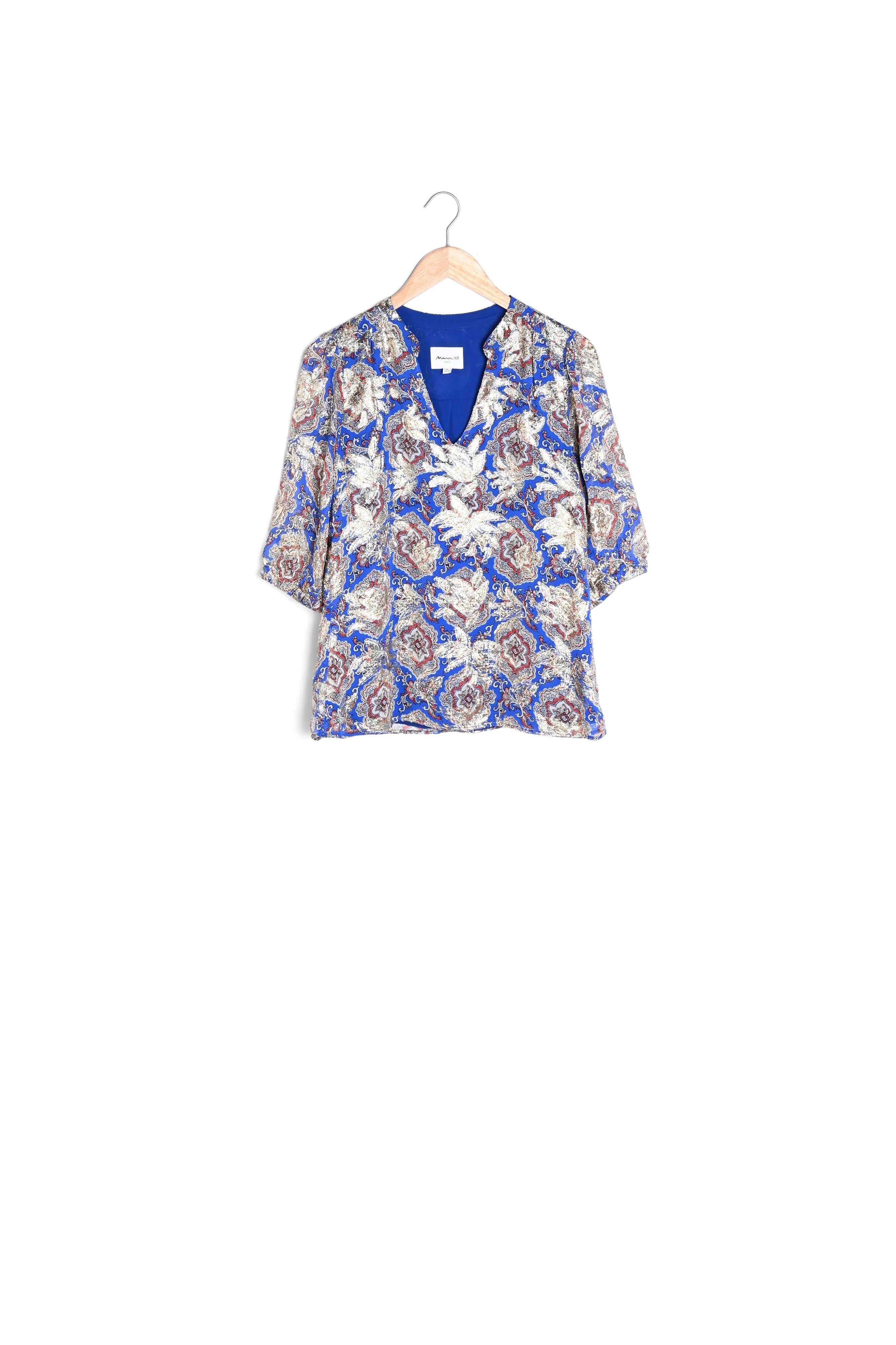 Blouse imprimée Tissia Faume - seconde main