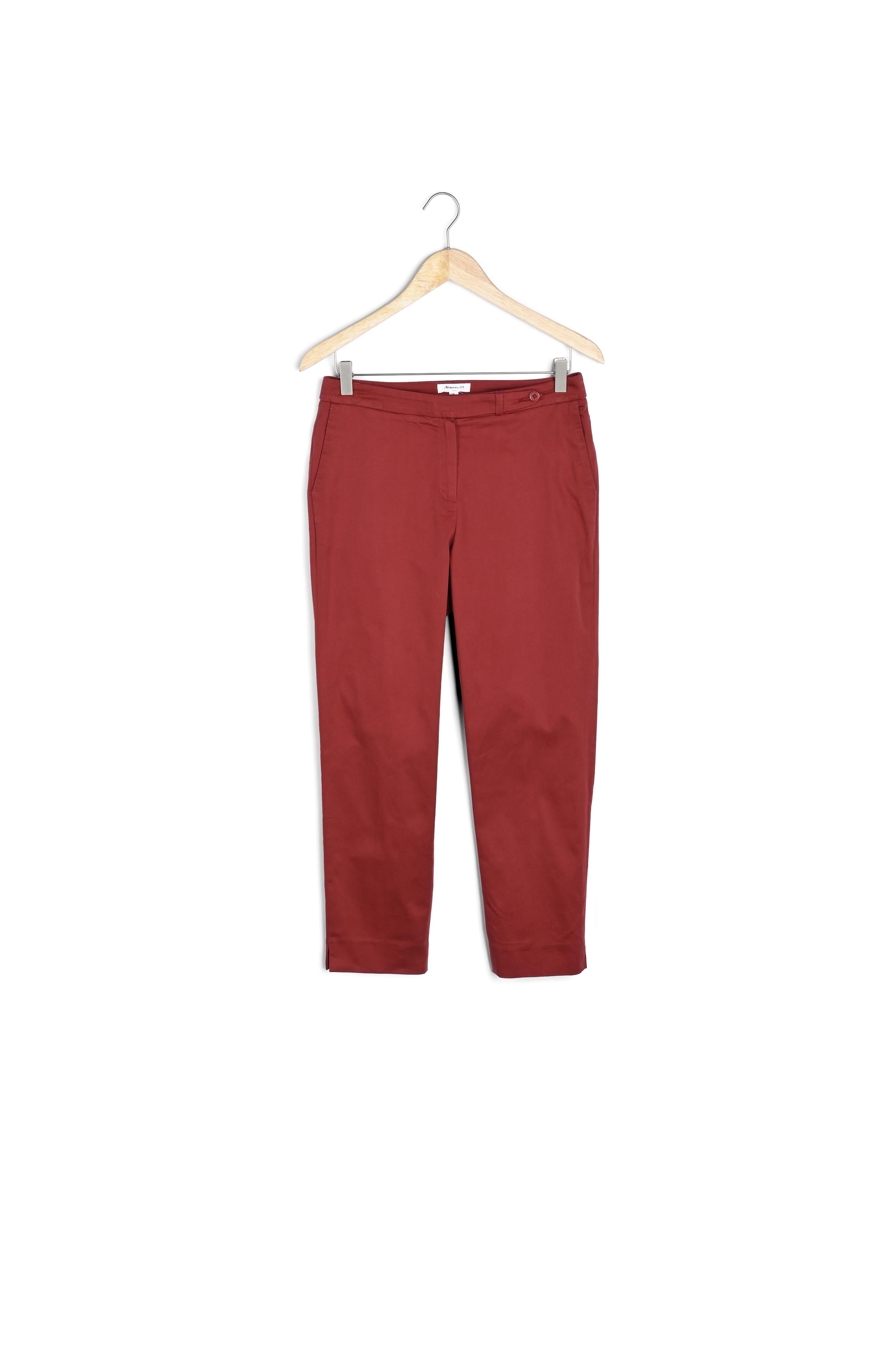 Pantalon cigarette porto Rubis Faume - seconde main
