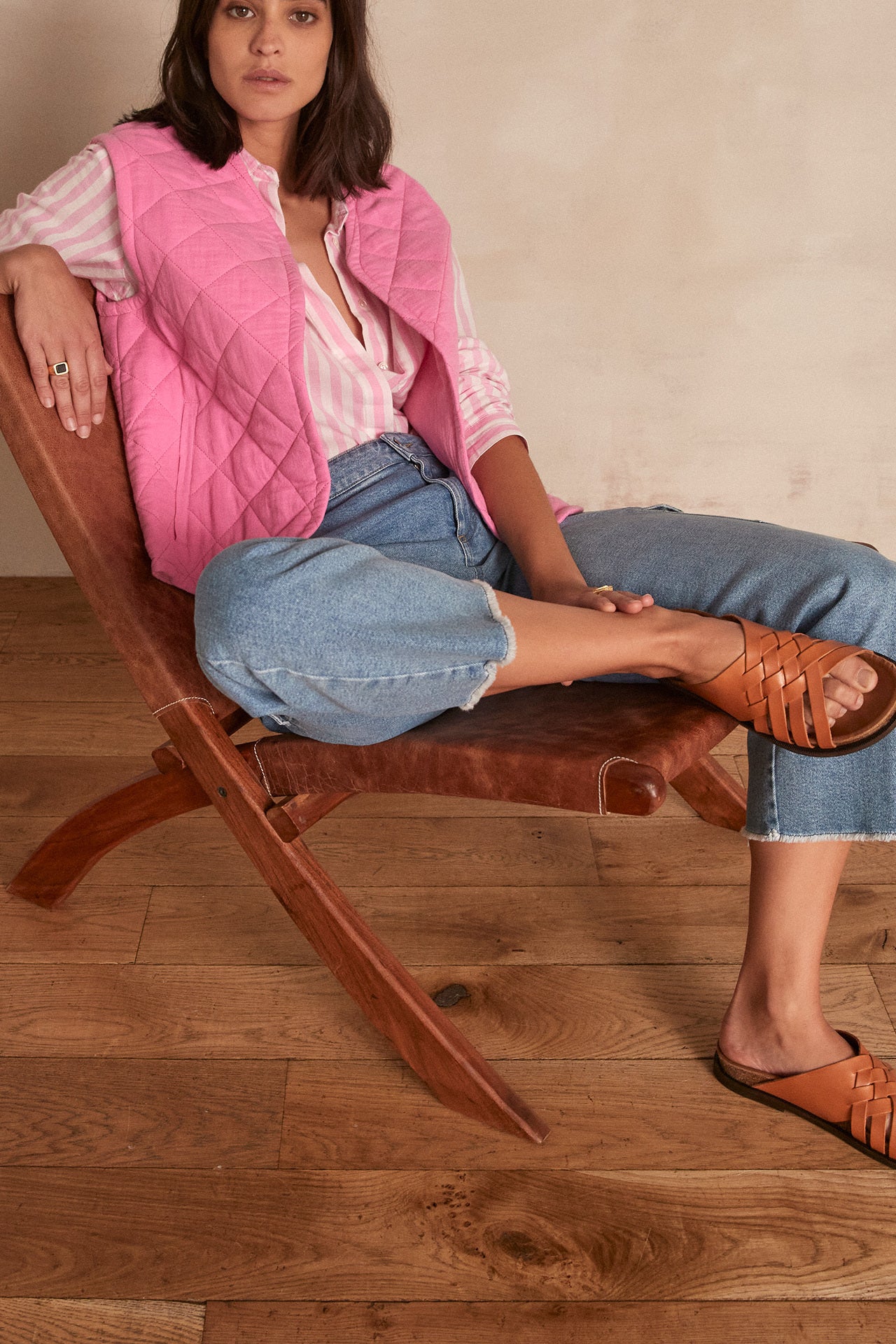 Veste sans manches Bambi Faume - seconde main