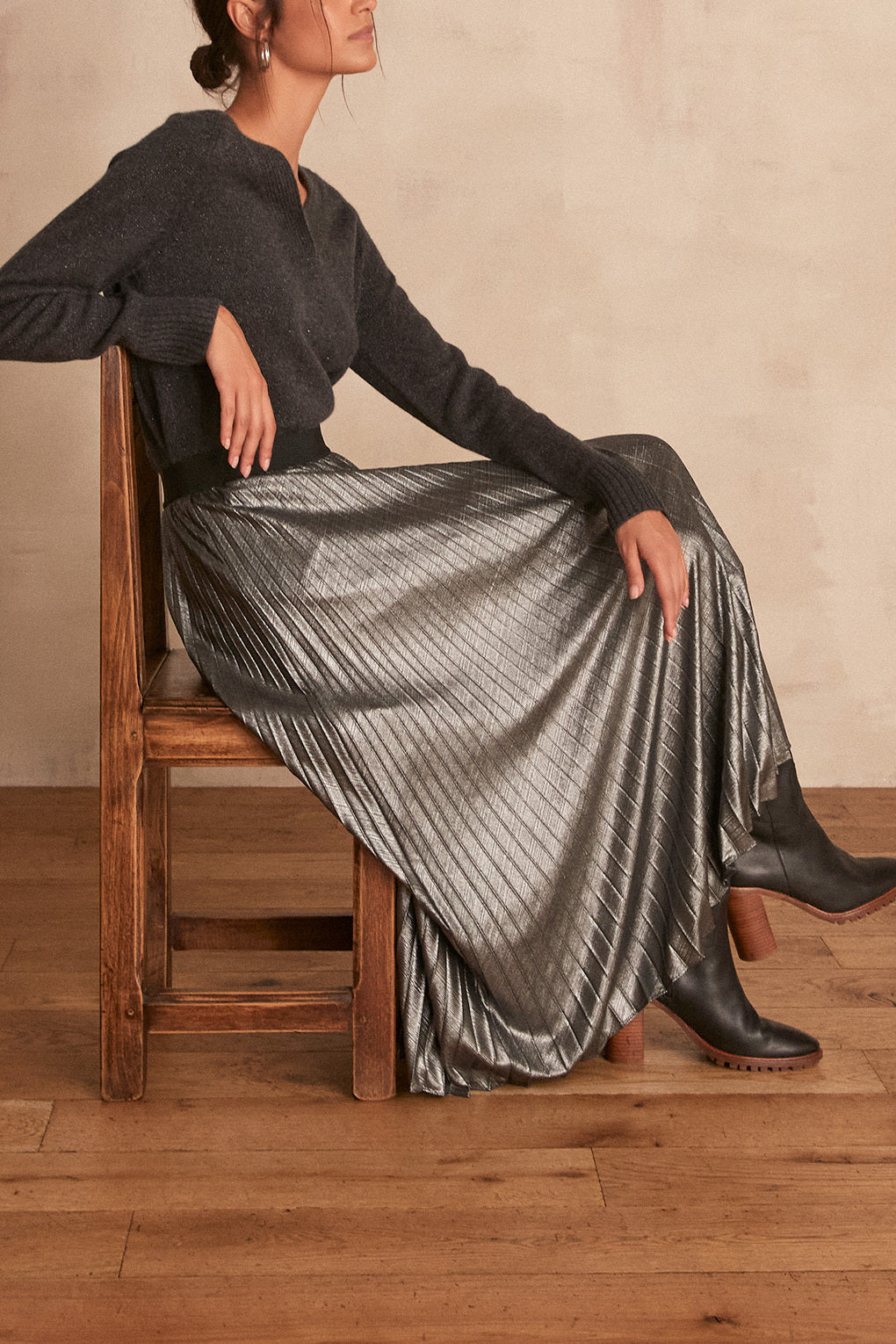 Jupe plissée TOSCA Faume - seconde main