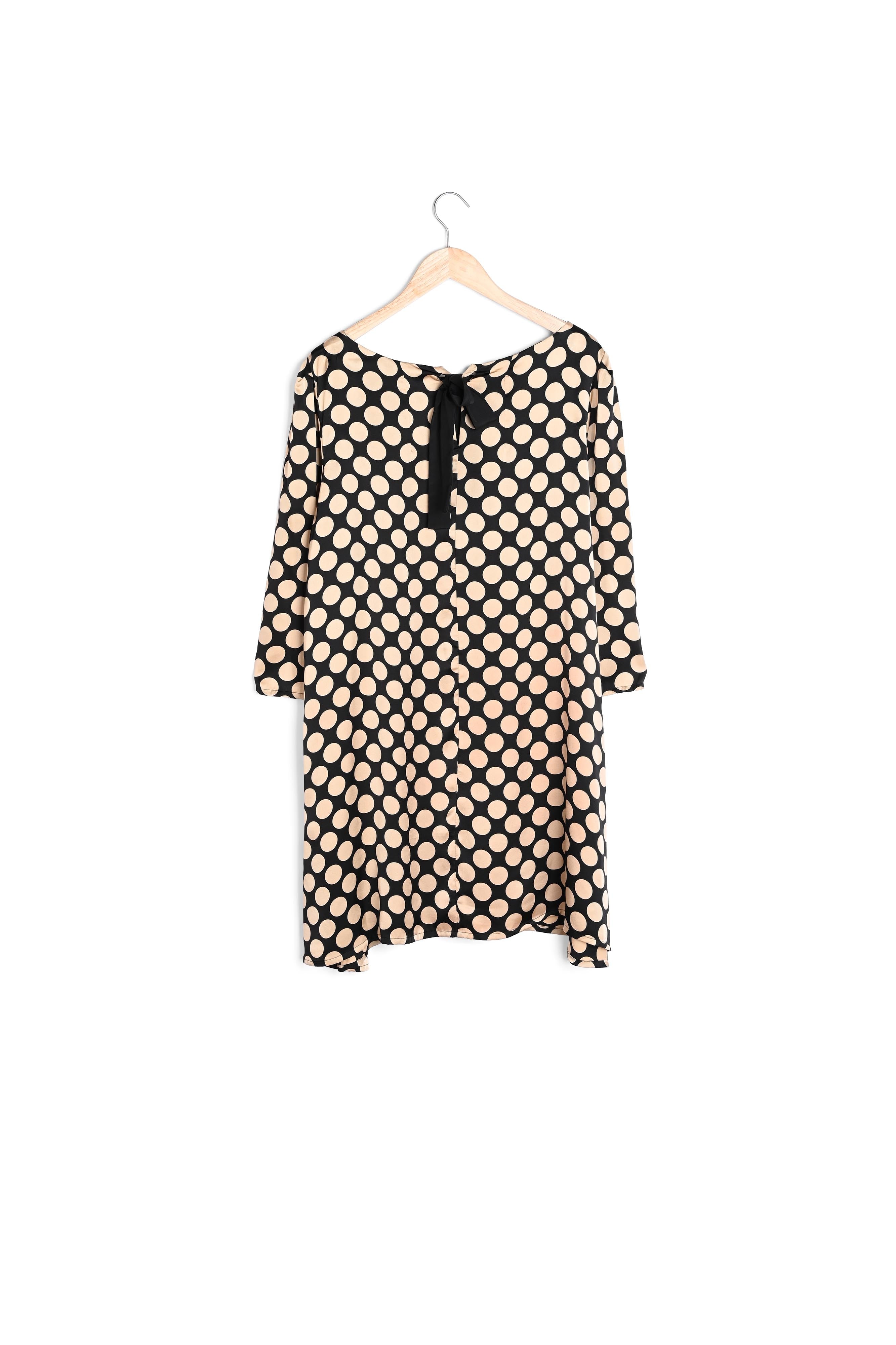 Robe en soie à pois Rosie Faume - seconde main