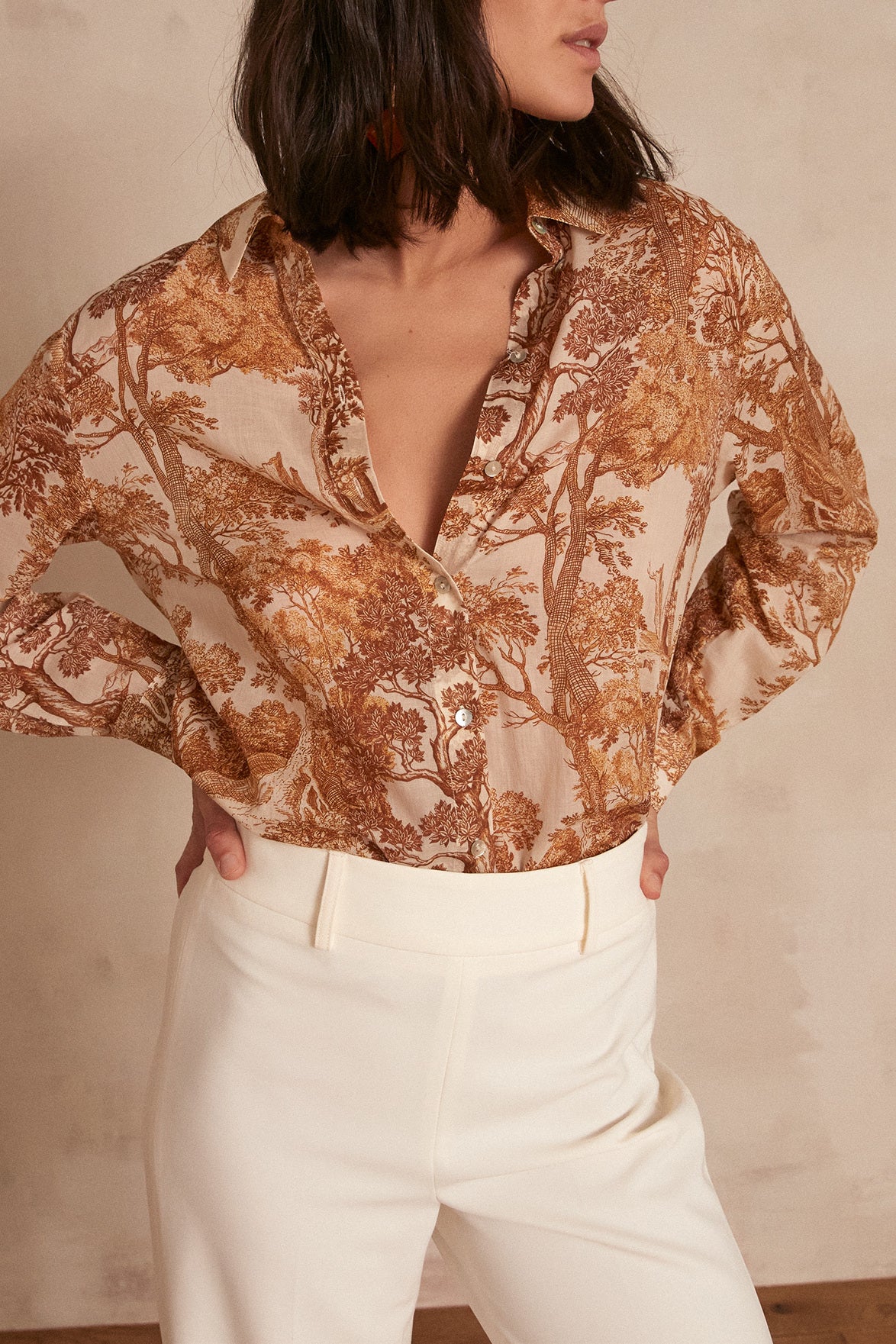 Chemise Colette Faume - seconde main