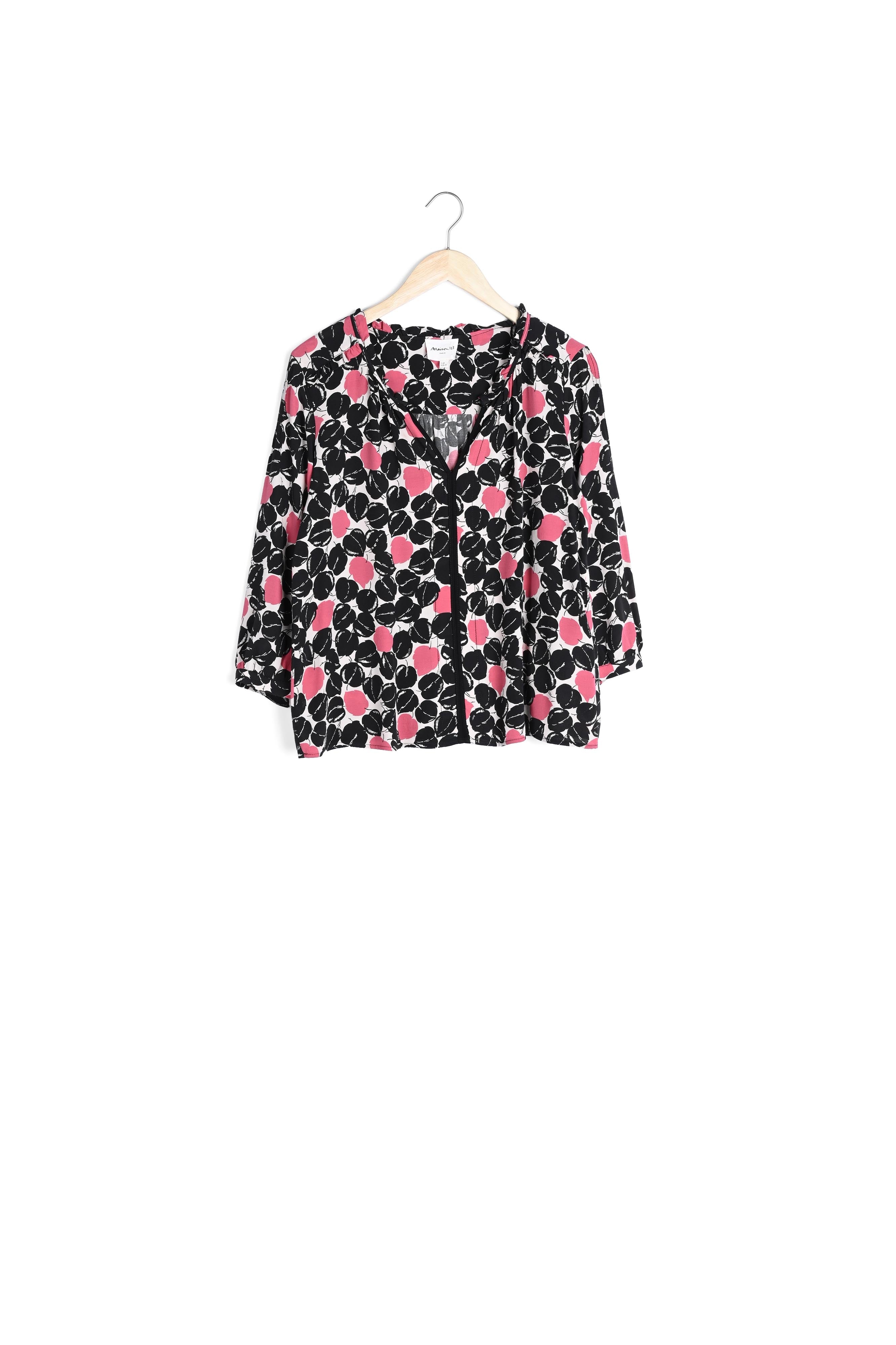 Blouse imprimé fleuri Maryse Faume - seconde main