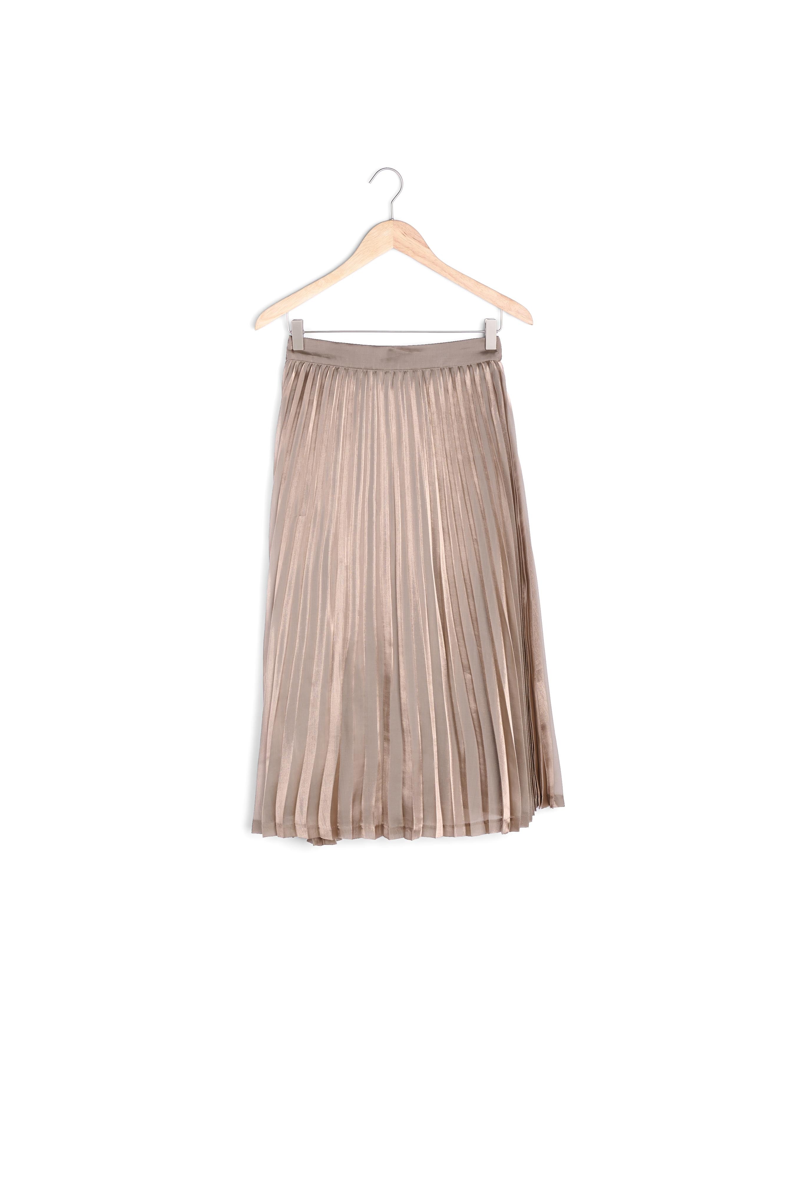 Jupe plissée brillante Kerry Faume - seconde main