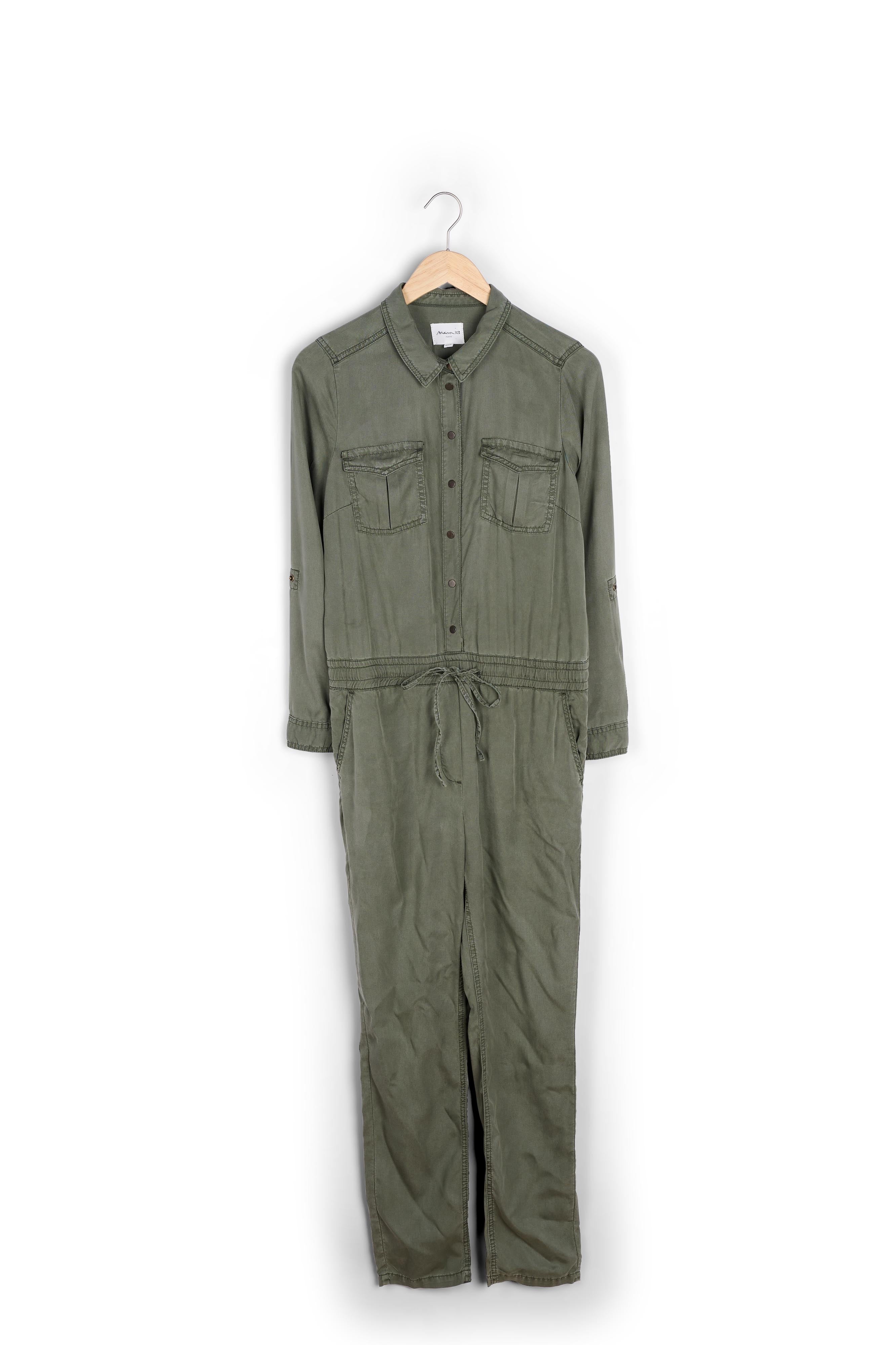 Combinaison kaki en Tencel ® Irina Faume - seconde main