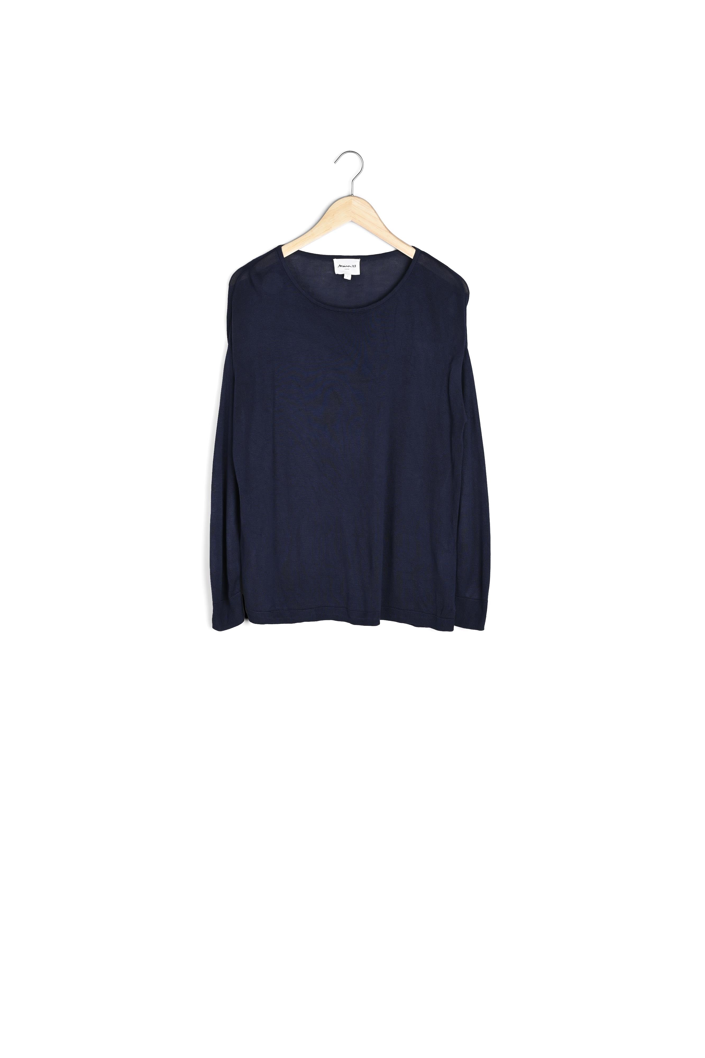 Pull encre en viscose BETTINA Faume - seconde main