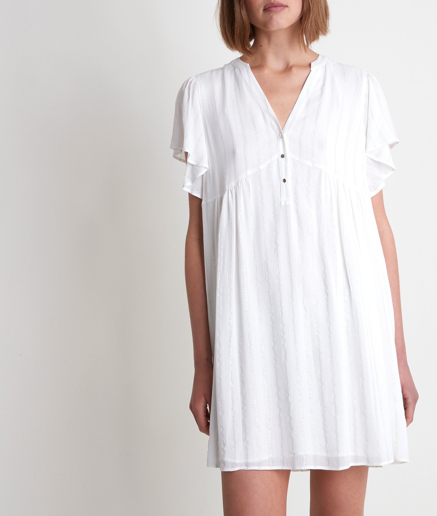 Robe trapèze écru Callo Faume - seconde main