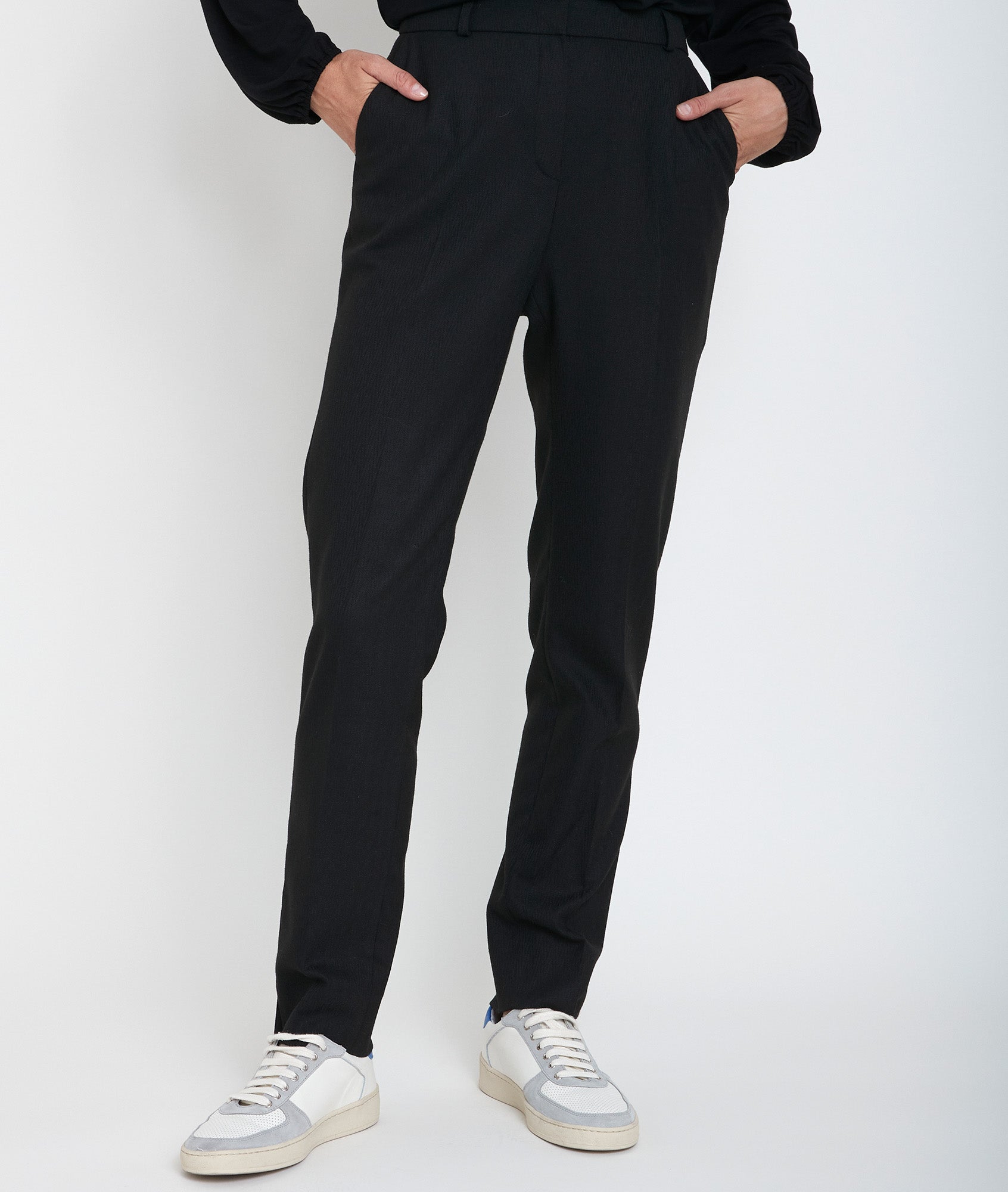 Pantalon cigarette fantaisie Harry Faume - seconde main