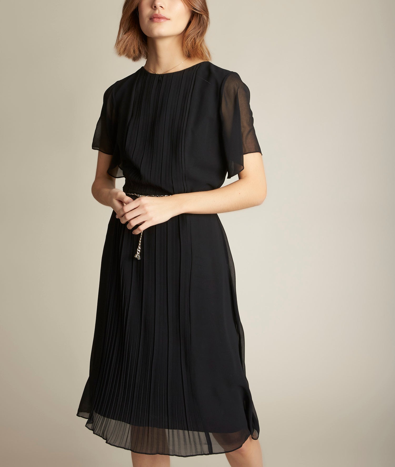 Robe longue plissée Isabella Faume - seconde main