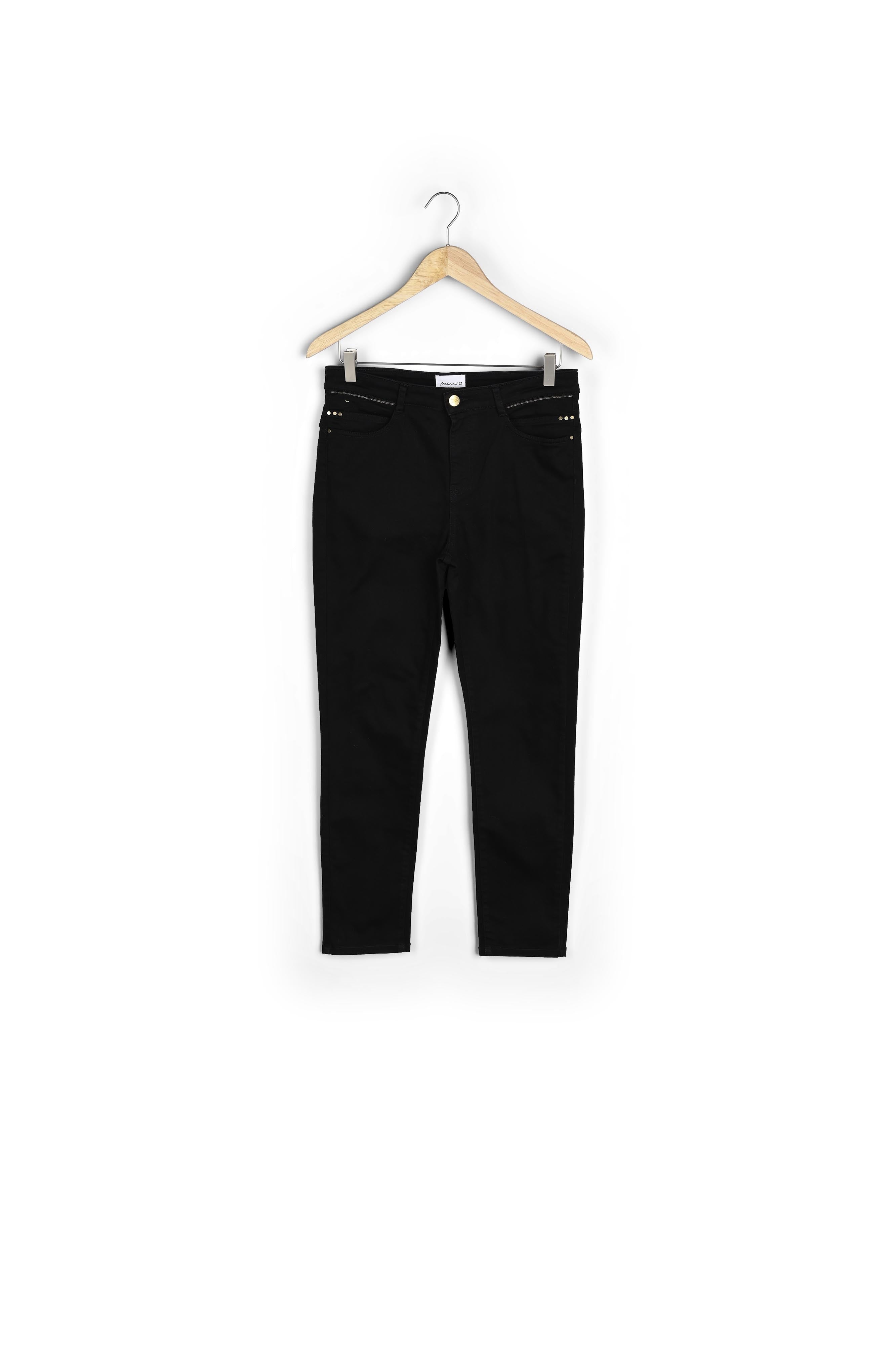 Jean slim noir Amel Faume - seconde main