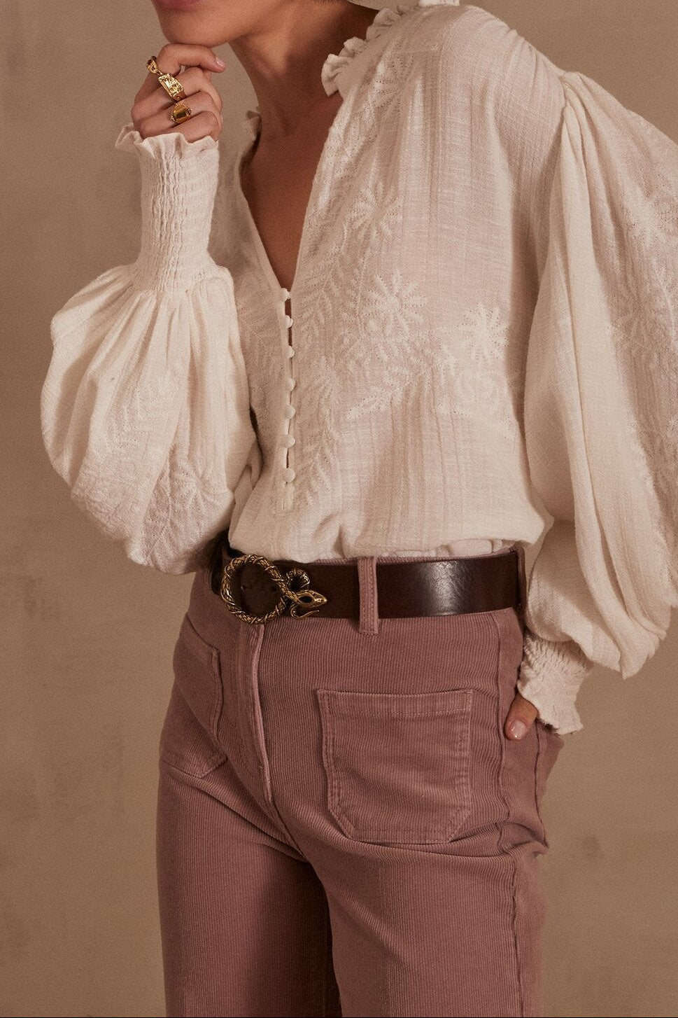 Blouse MALIA Faume - seconde main