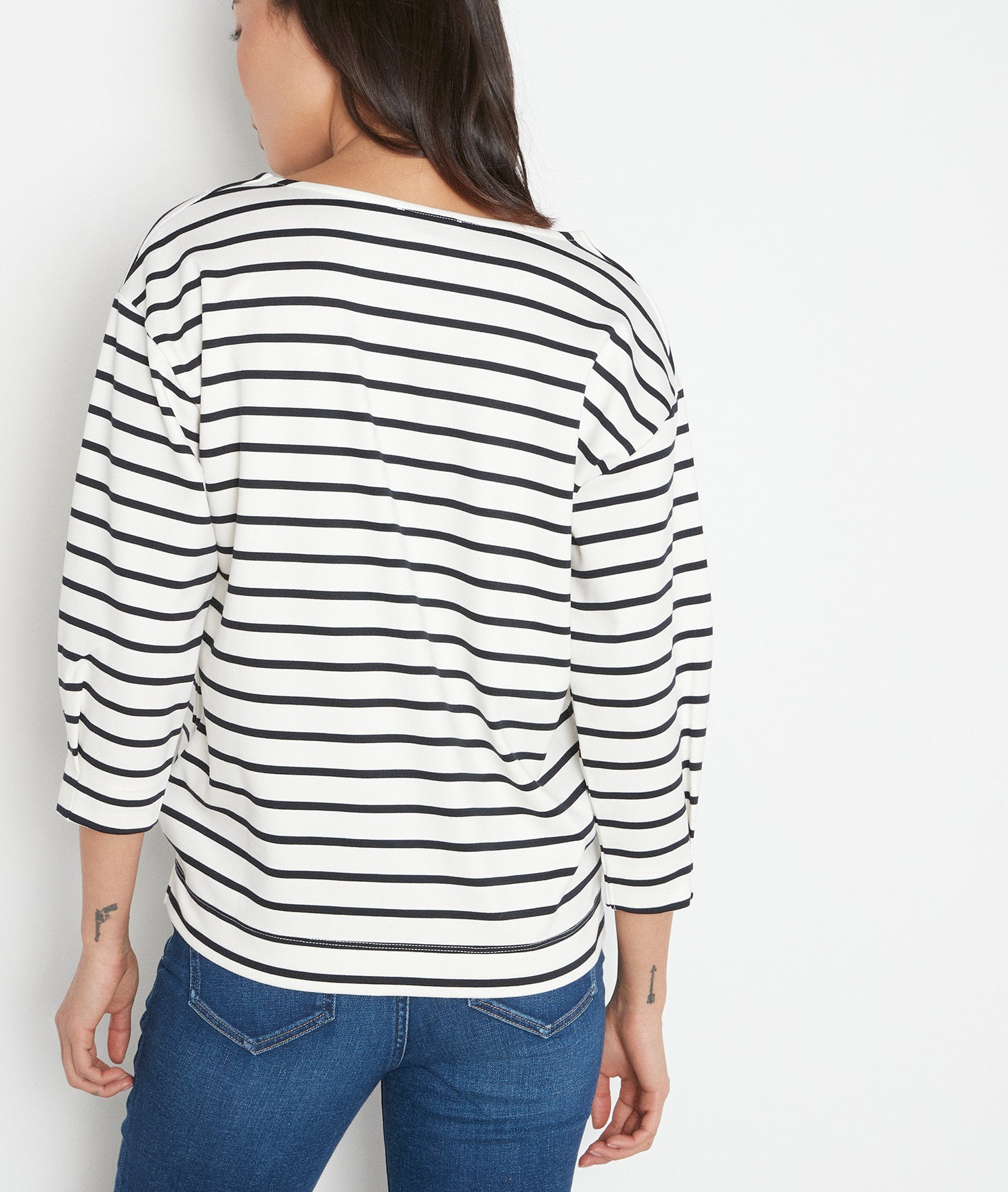 Marinière à lacet blanche Matelot Faume - seconde main