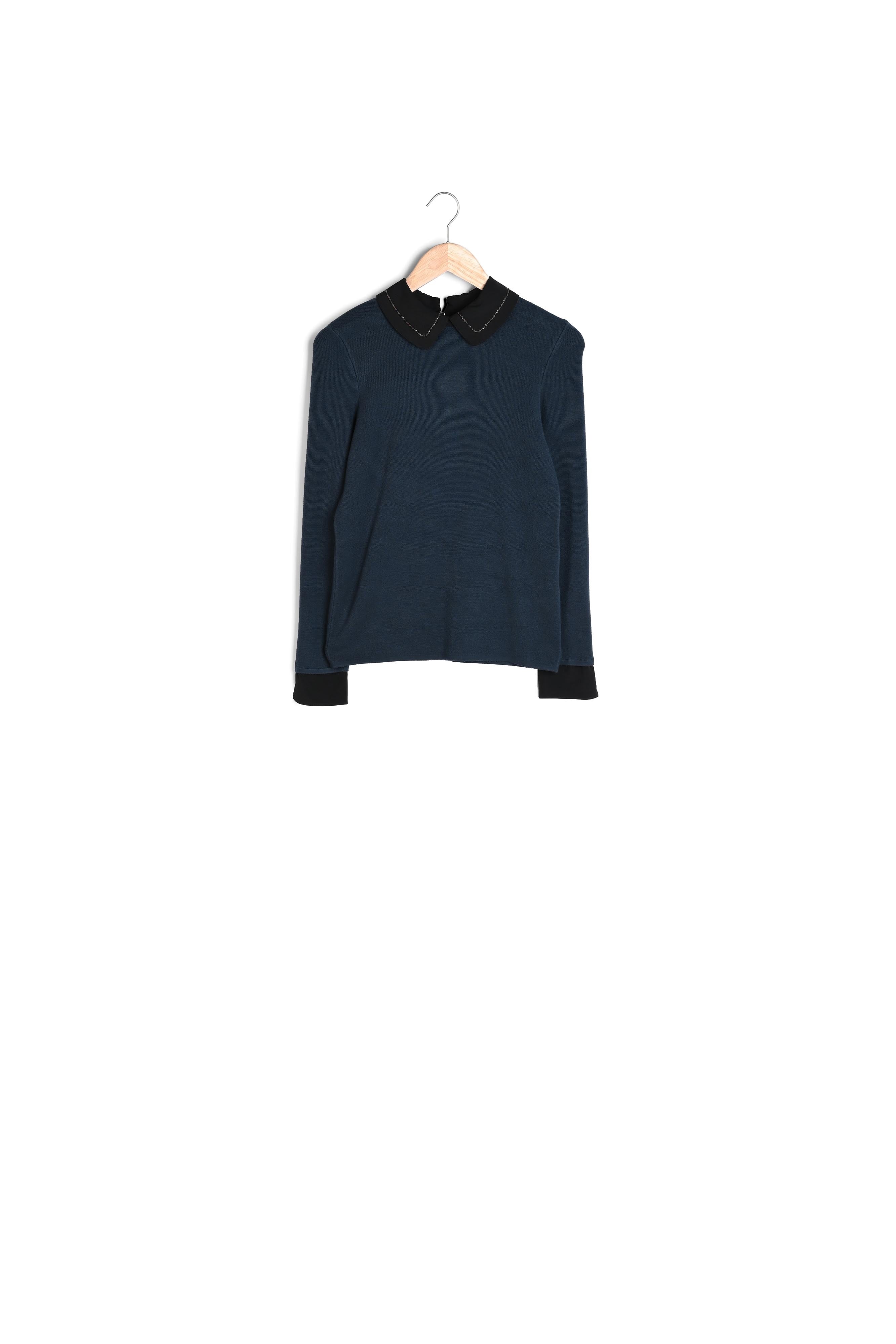 Pull milano col chemisier Filante Faume - seconde main