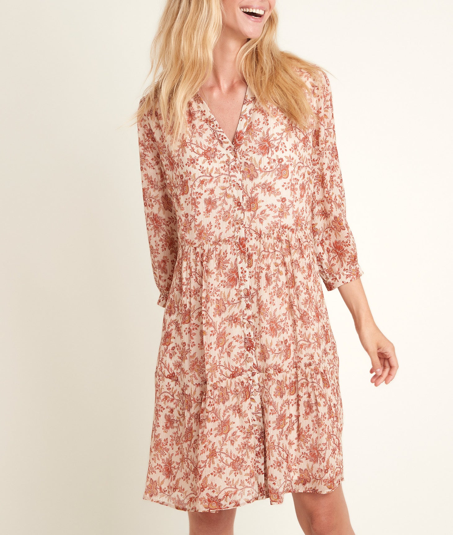 Robe imprimée Nadège Faume - seconde main