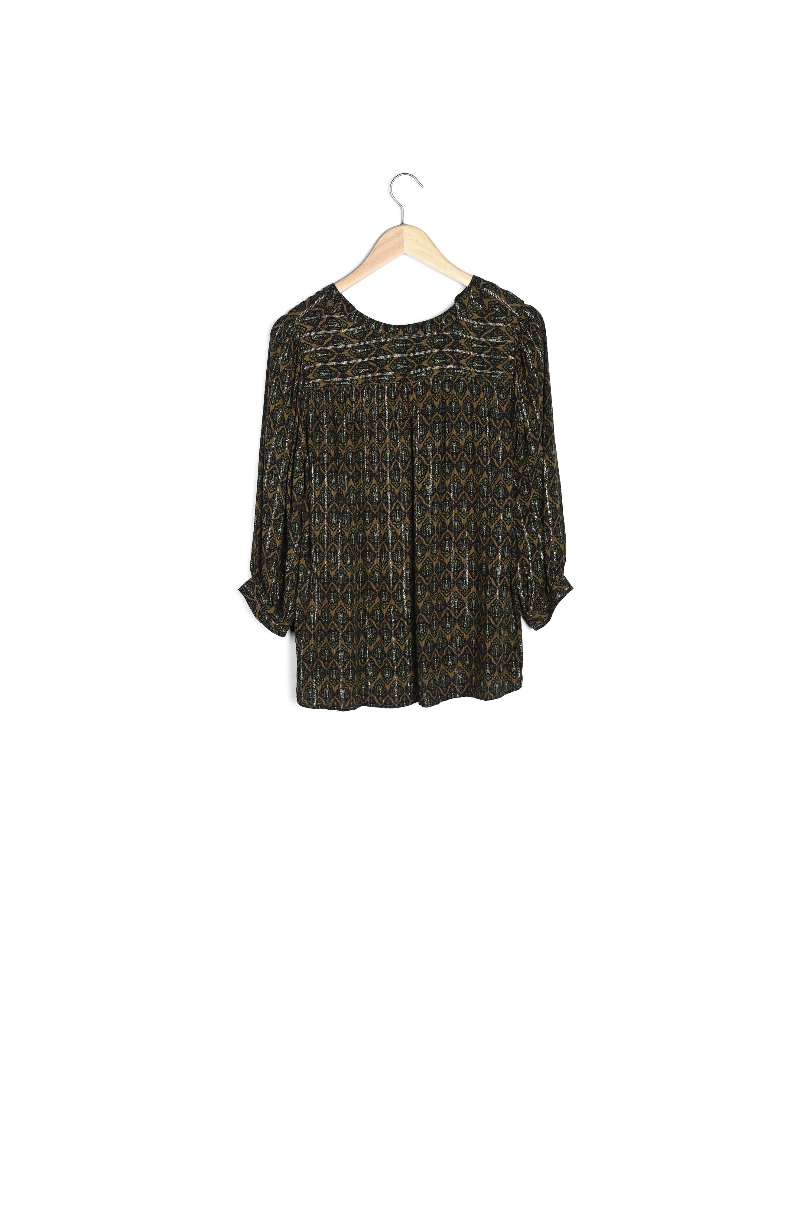 Blouse imprimée Elsa Faume - seconde main