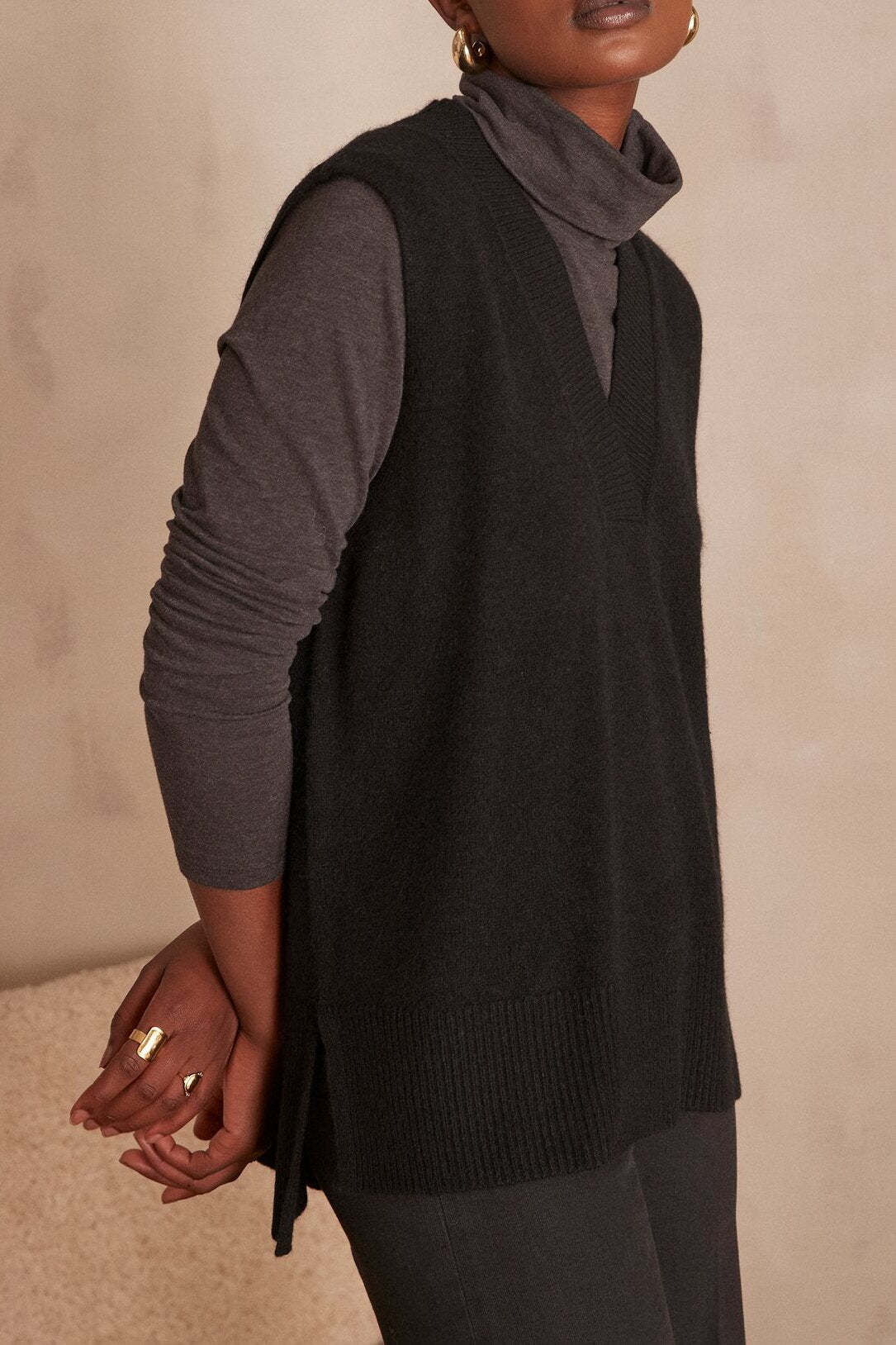 Pull sans manches ARISTIDE Faume - seconde main