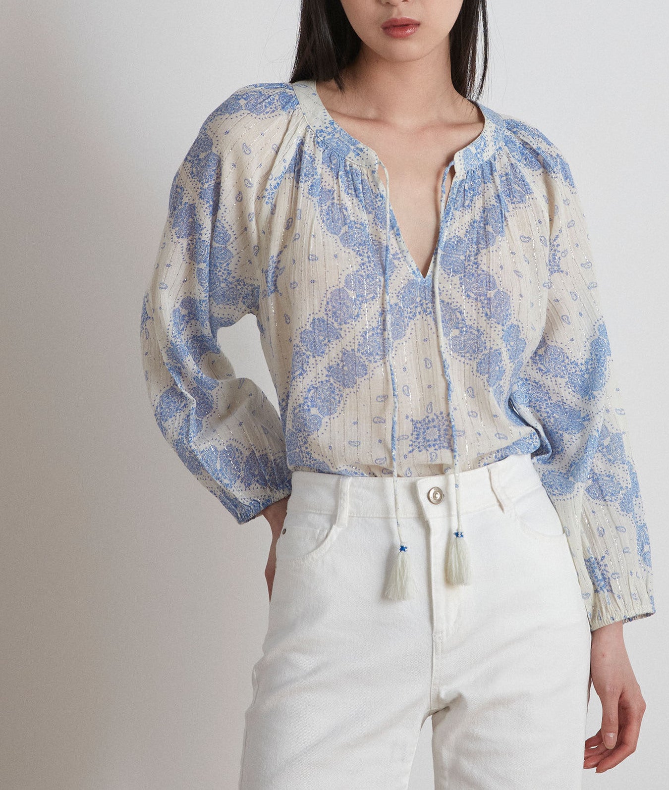 Blouse Toscane Faume - seconde main