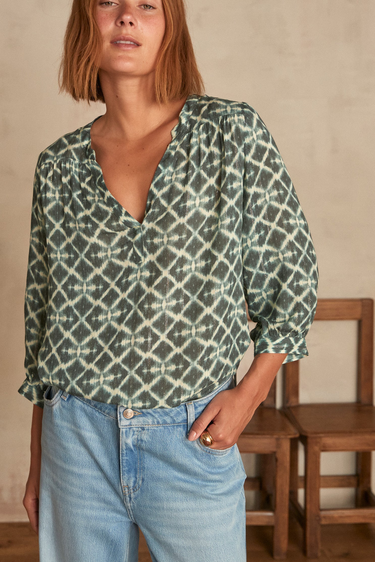 Blouse ELSA Faume - seconde main