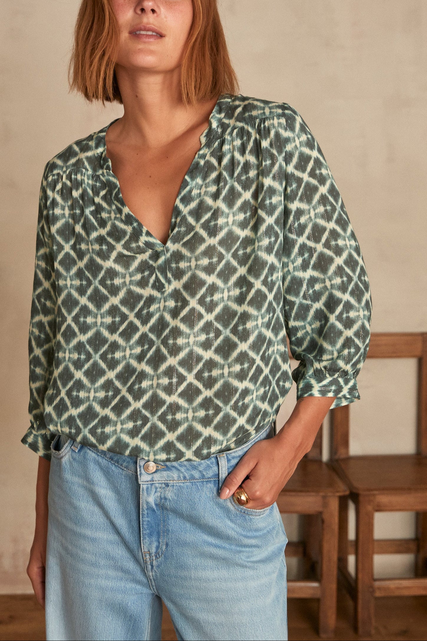 Blouse ELSA Faume - seconde main