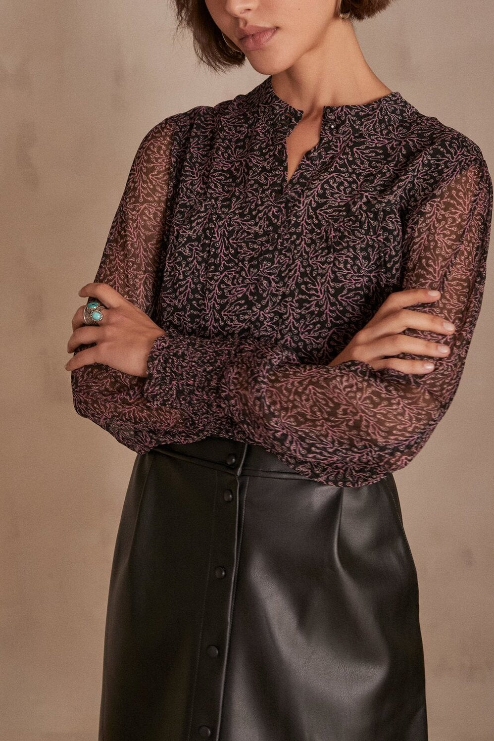 Blouse BASILIA Faume - seconde main