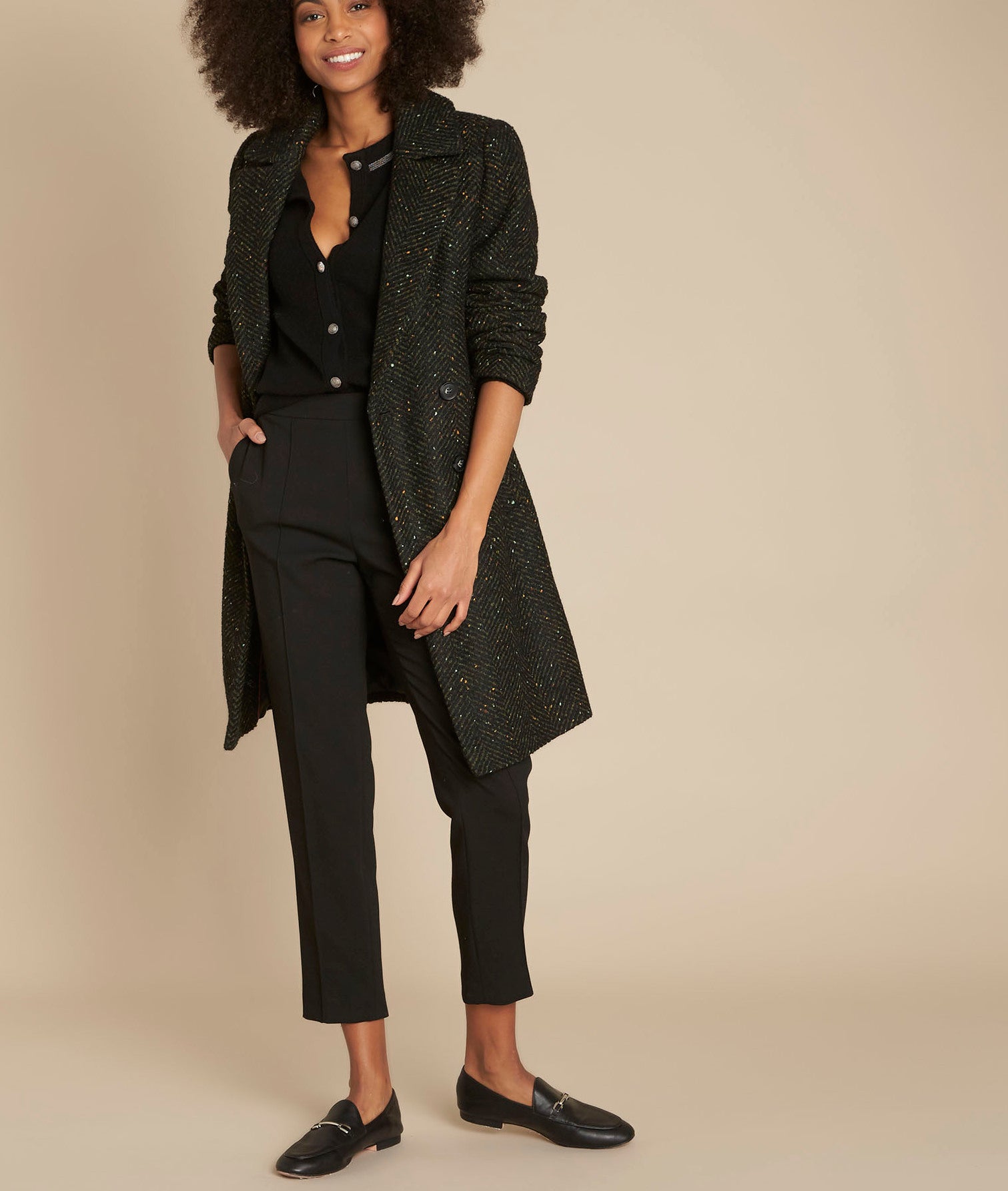 Gilet noir Farniente Faume - seconde main