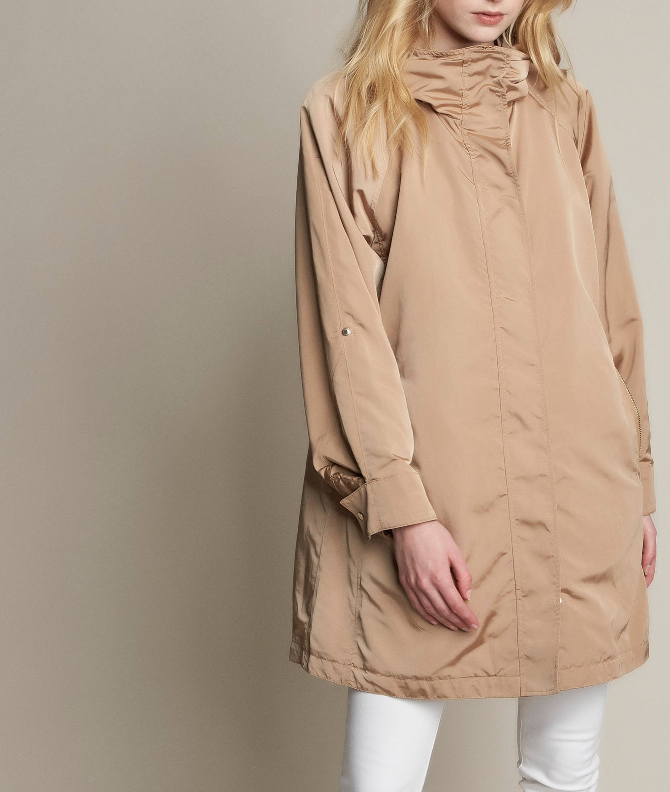 Parka beige Faustine Faume - seconde main