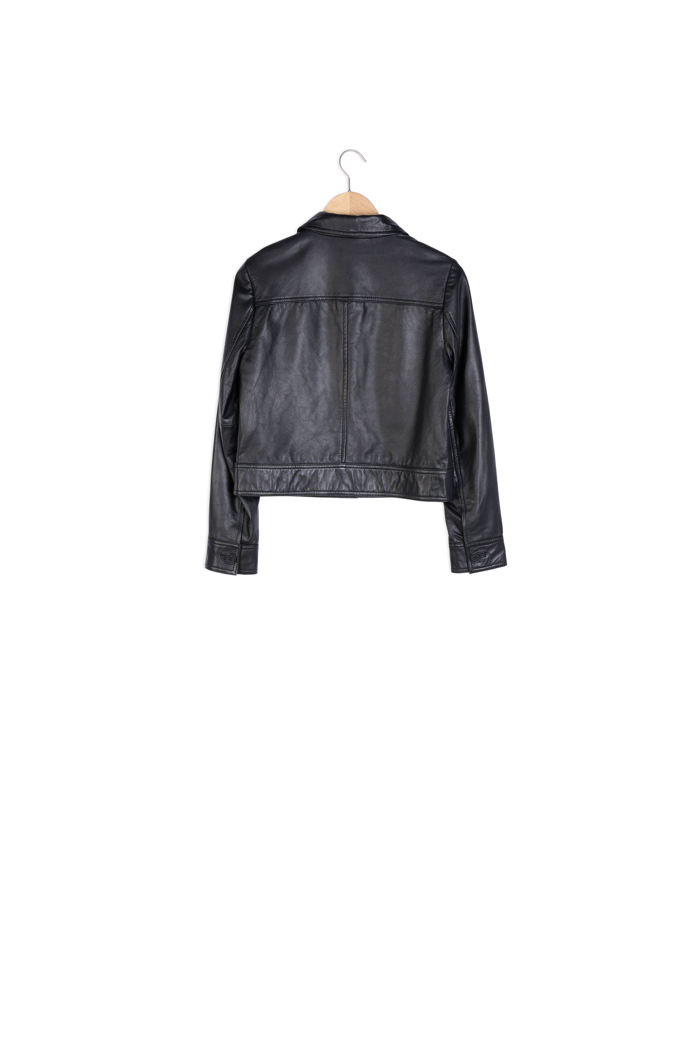 Veste en cuir Donna Faume - seconde main