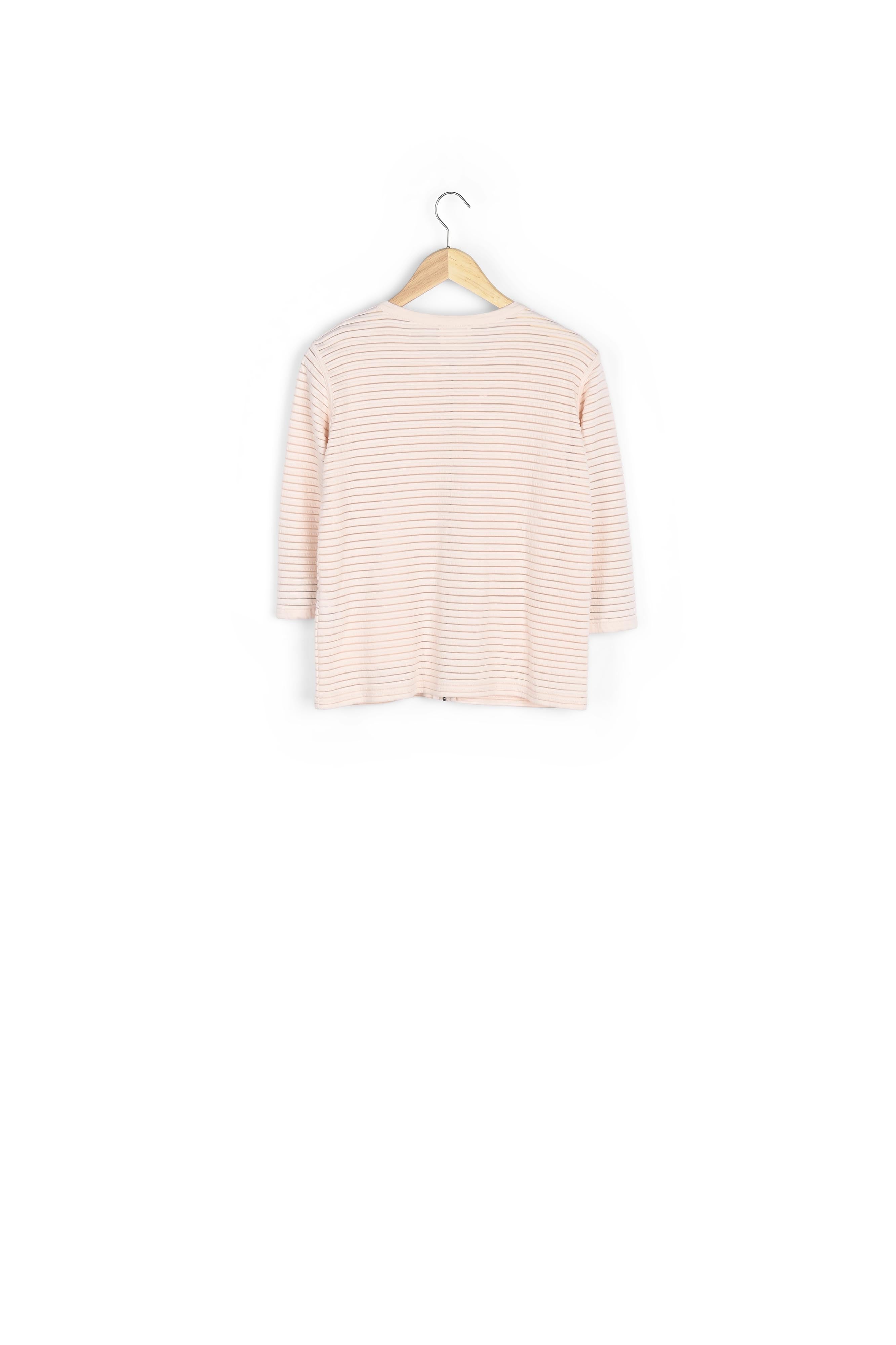 Gilet rayé ajouré poudre Romeo Faume - seconde main