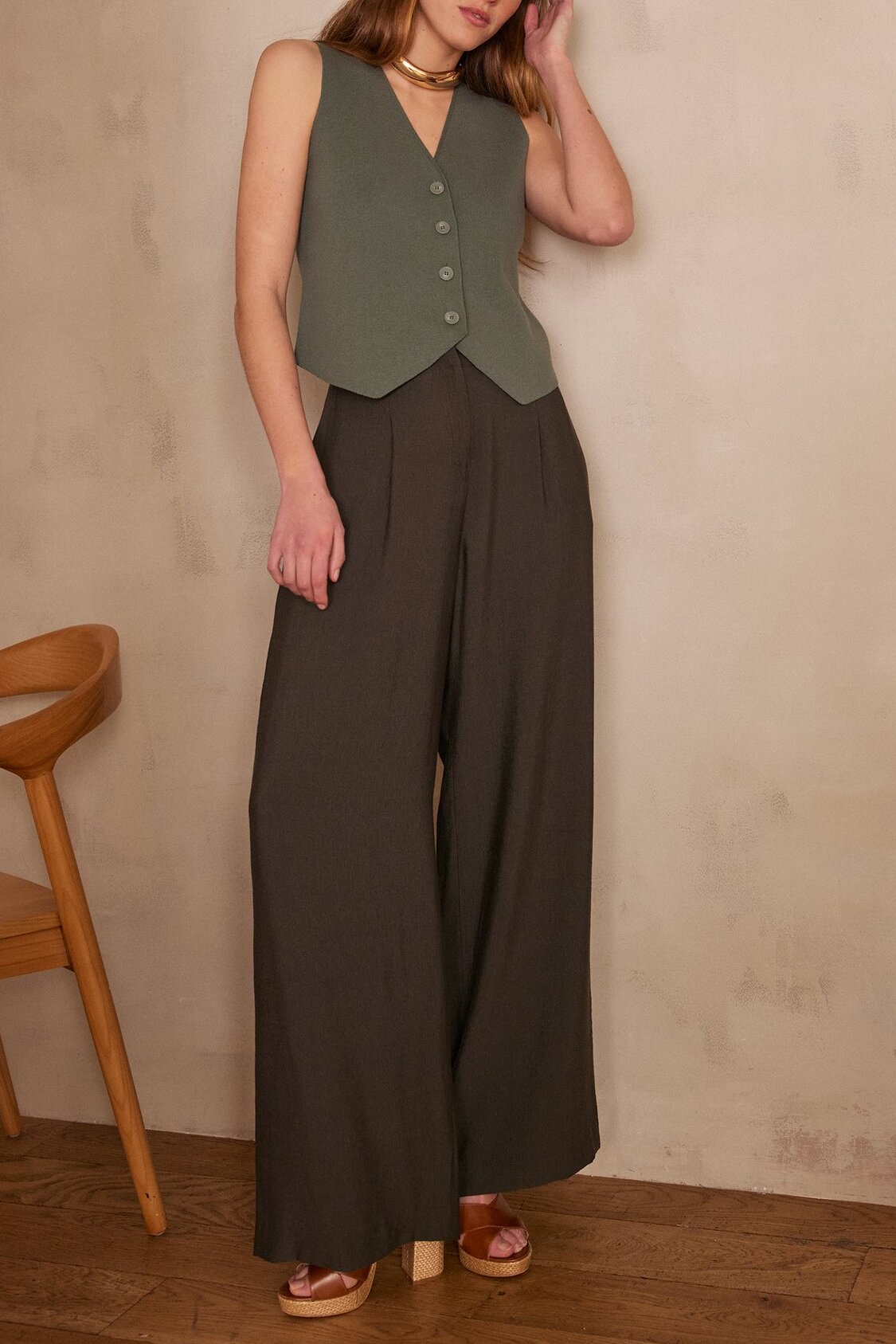 Gilet de tailleur SUZON Faume - seconde main