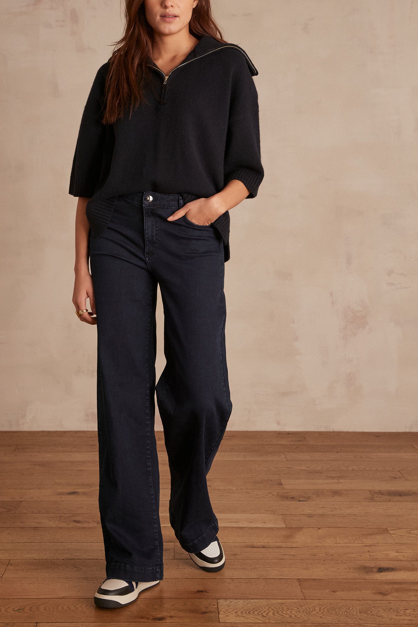 Jean wide leg Sandy Faume - seconde main