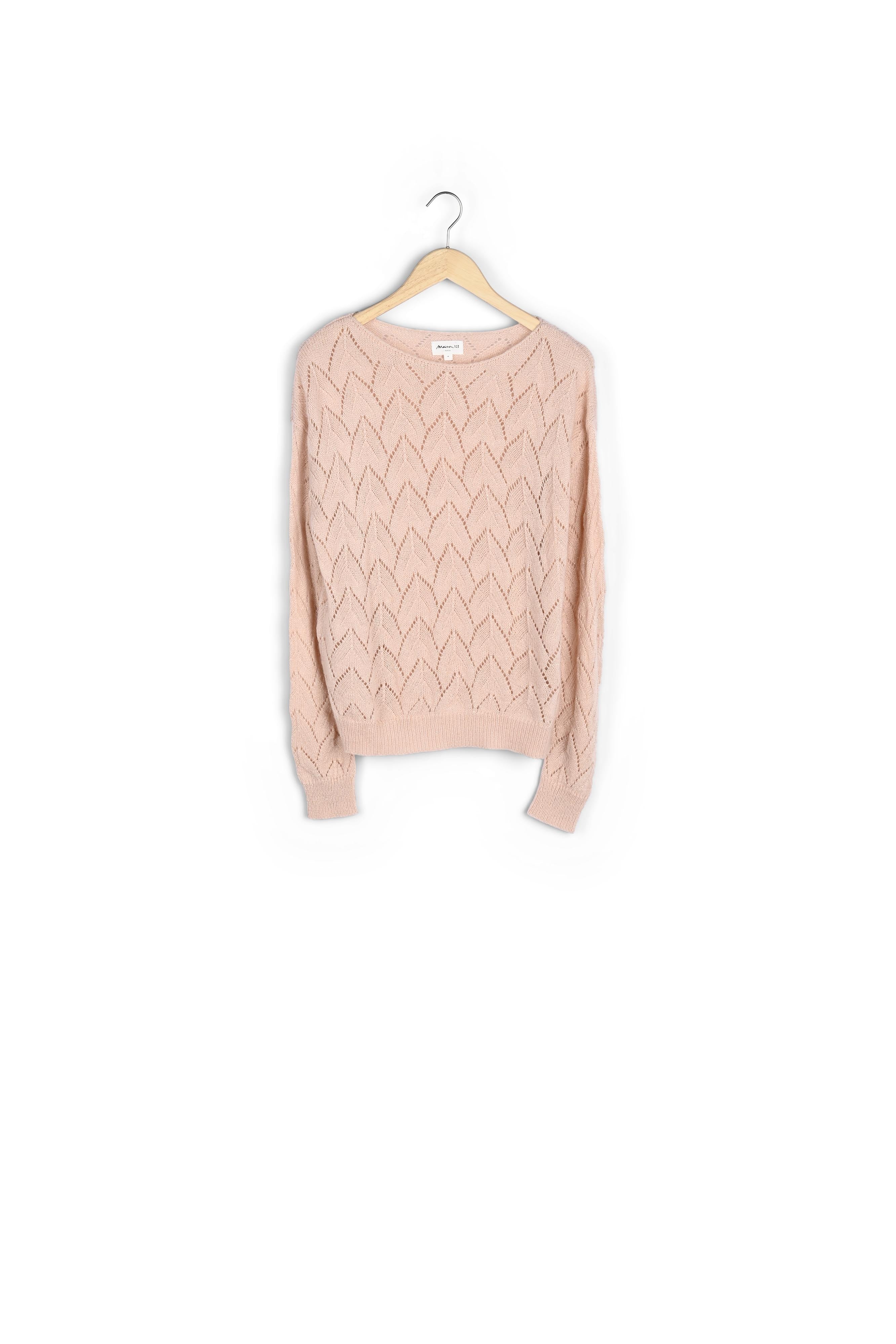 Pull poudre ajouré Agathe Faume - seconde main